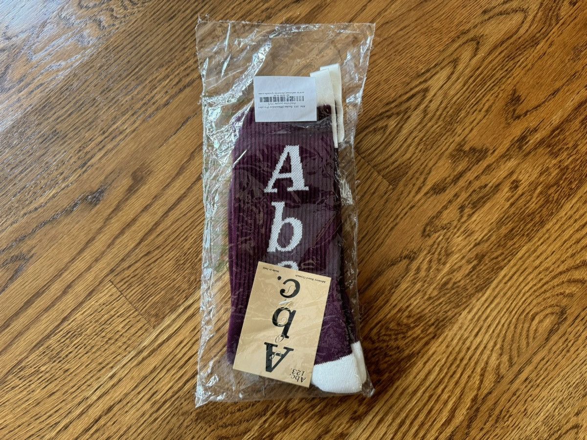 Advisory Board Crystals × Vans ITALY MADE ABC Socks Burgundy Purple ABC. 123 Maroon Red Size ONE SIZE - 8 Thumbnail