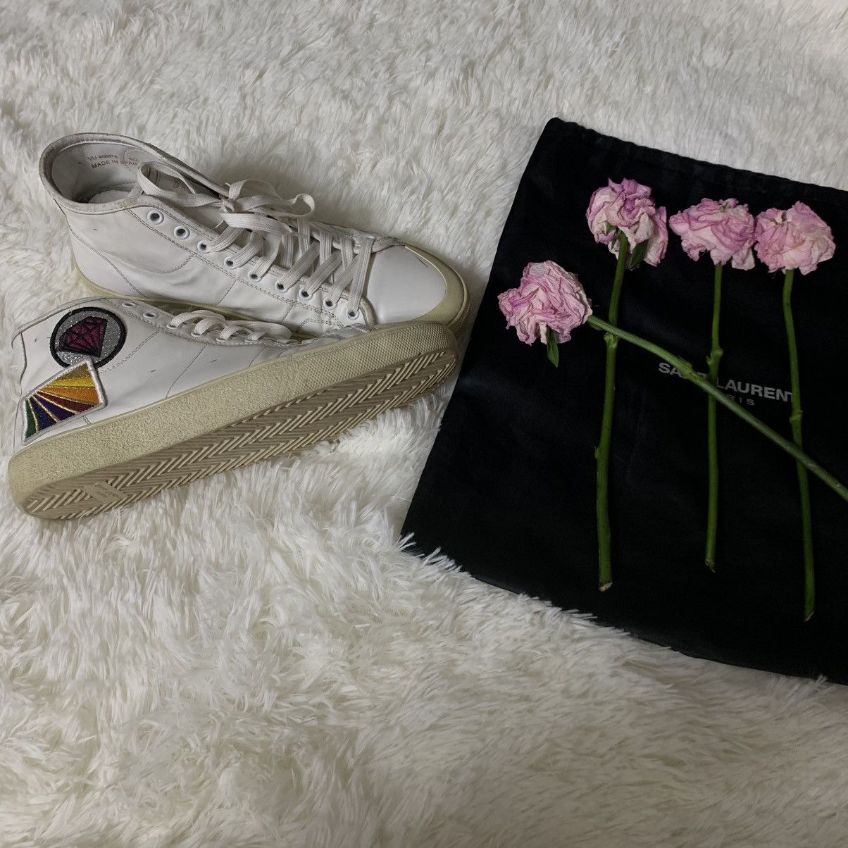 Saint Laurent Paris 16ss Diamond board shoes Size US 9 / EU 42 - 8 Thumbnail