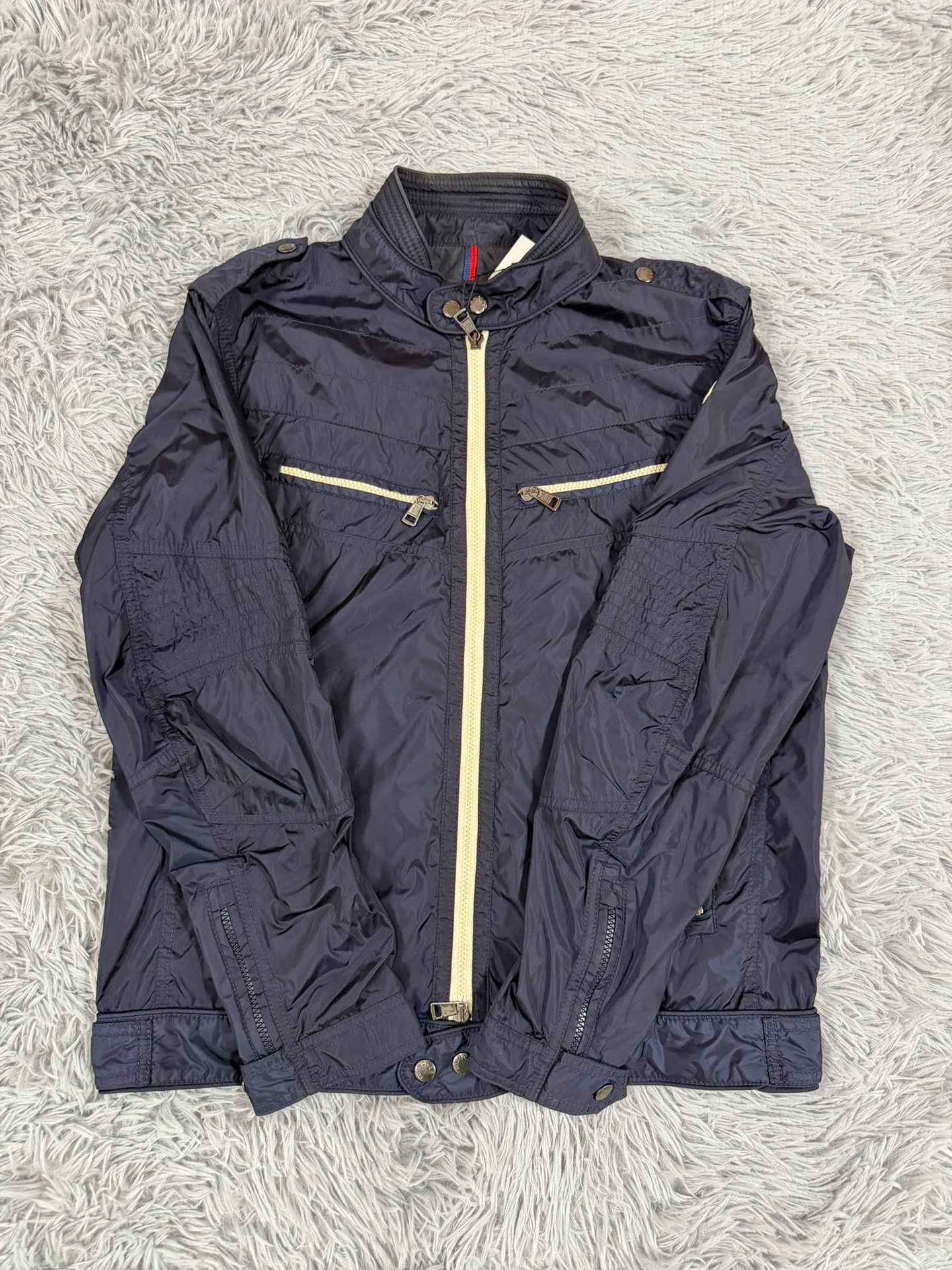 Moncler Moncler Cargo Blue Light Jacket xl Men Size US XL / EU 56 / 4 - 1 Thumbnail