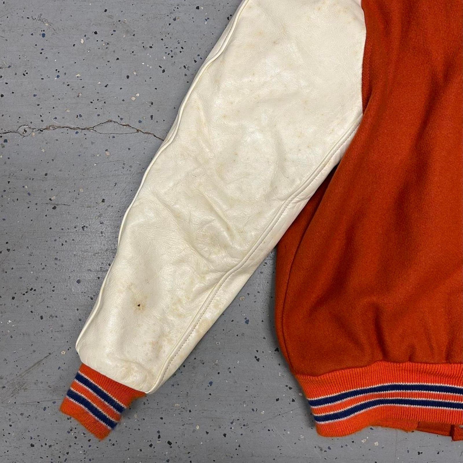 Other VTG 60s Orange and white varsity jacket Size US M / EU 48-50 / 2 - 7 Thumbnail