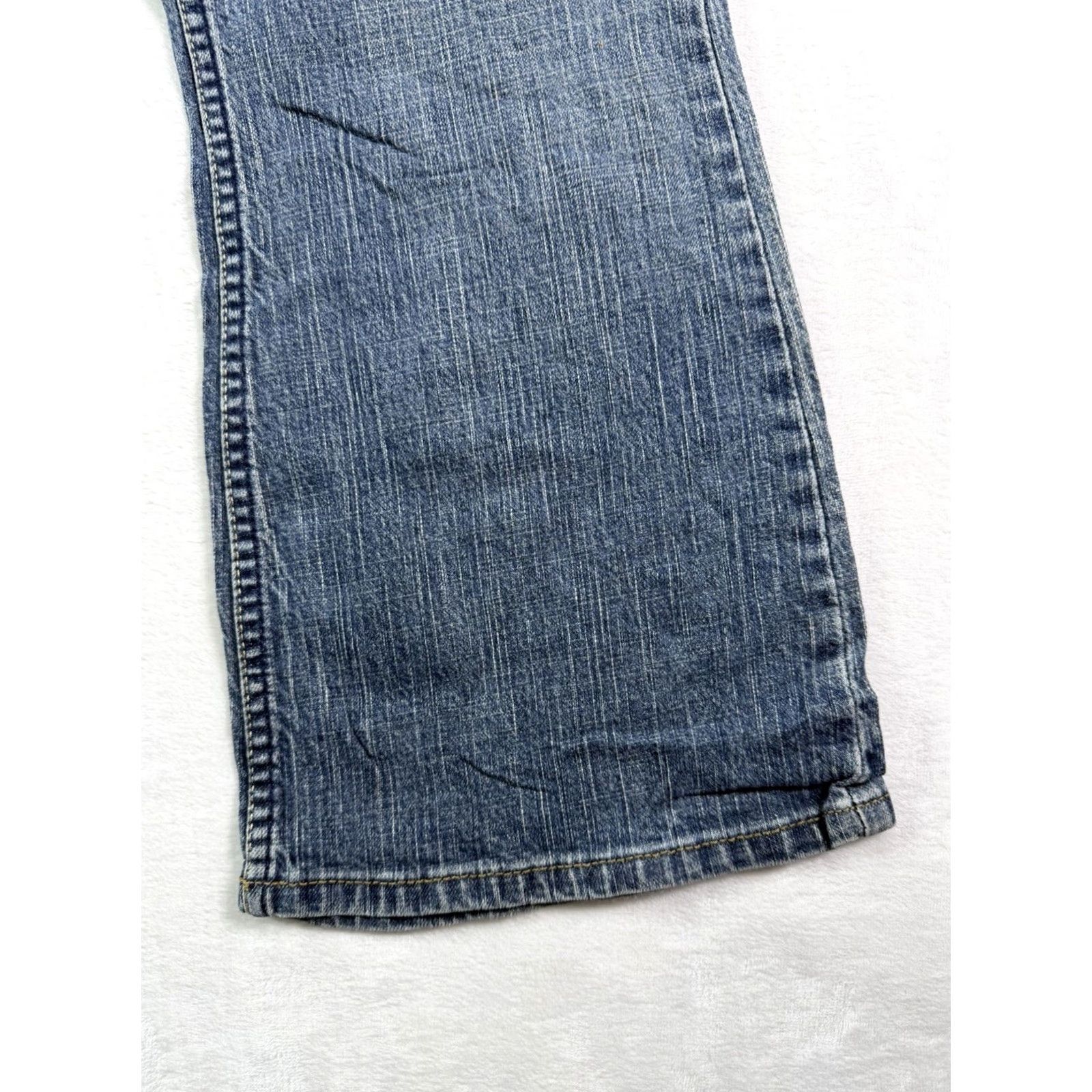 Levi's Levi's Signature Jeans Womens 14 Medium Bootcut Denim Blue Low Rise 5-Pocket Stretch Denim Shirt? Size 36" / US 14 / IT 50 - 6 Thumbnail