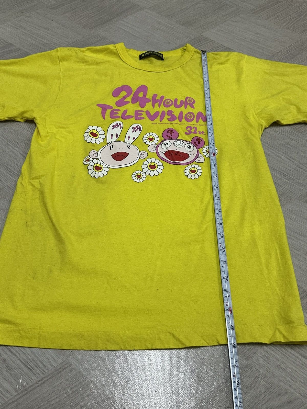 Takashi Murakami Takashi Murakami x 24 Hour Television Tee 2008 Size US L / EU 52-54 / 3 - 7 Thumbnail