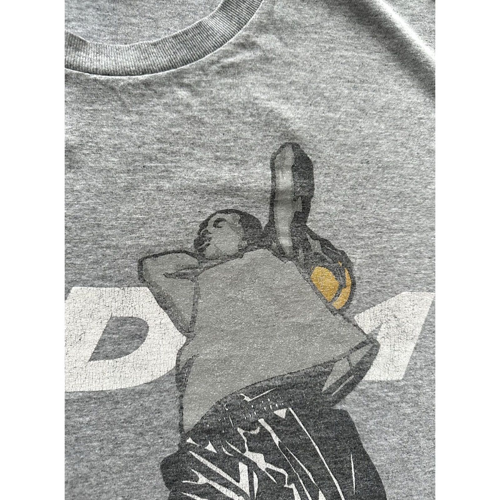 Vintage VINTAGE AND1 Basketball Slam Dunk Logo Graphic T-Shirt Gray Mens Sz Large USA MADE Size US L / EU 52-54 / 3 - 3 Thumbnail