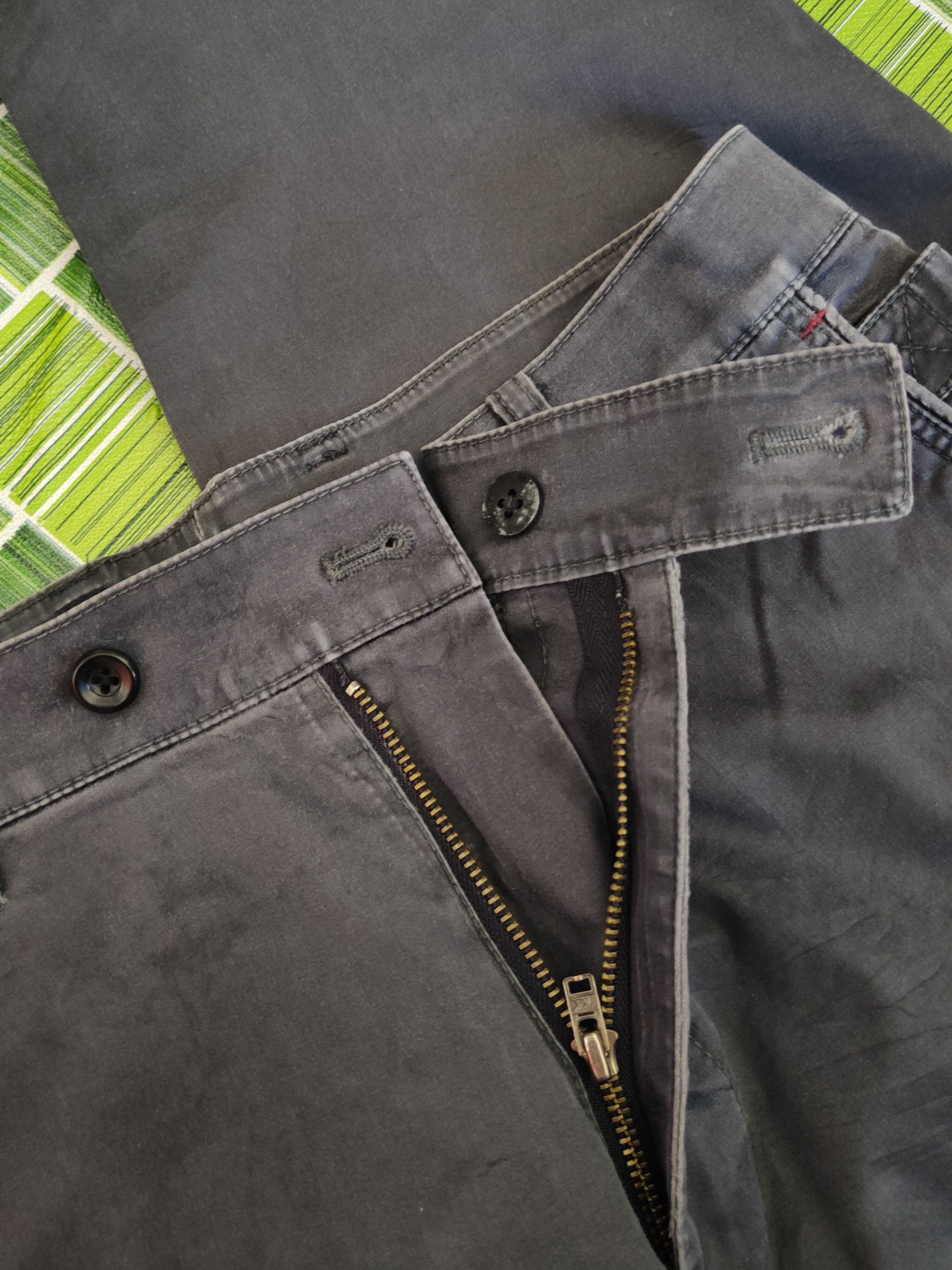 Japanese Brand Mind Free Gray Faded Multipocket Tactical Cargo Pants #S1723 Size US 30 / EU 46 - 12 Thumbnail