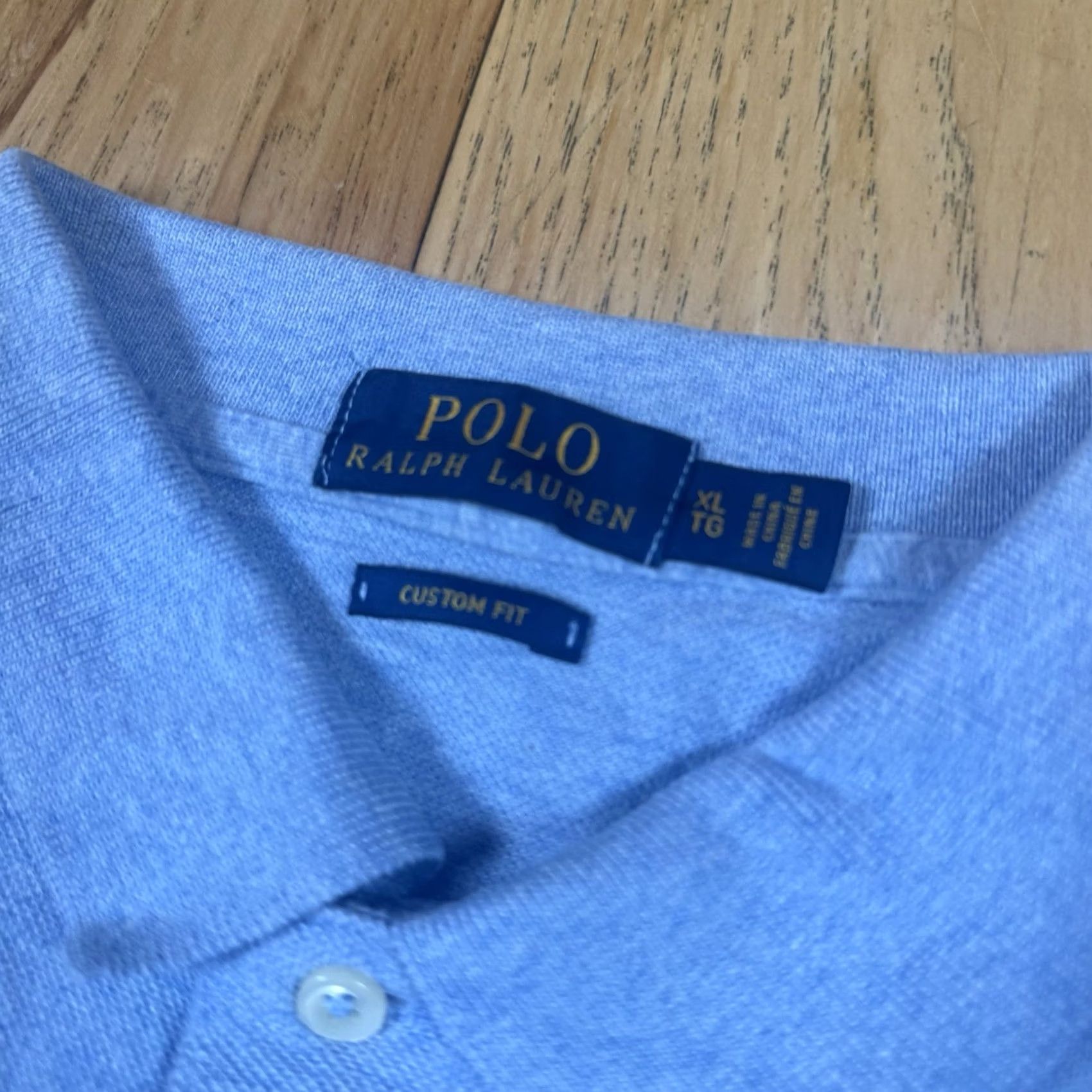 Ralph Lauren Polo Ralph Lauren Shirt XL Mens Custom Short Sleeve Blue Size US XL / EU 56 / 4 - 3 Thumbnail