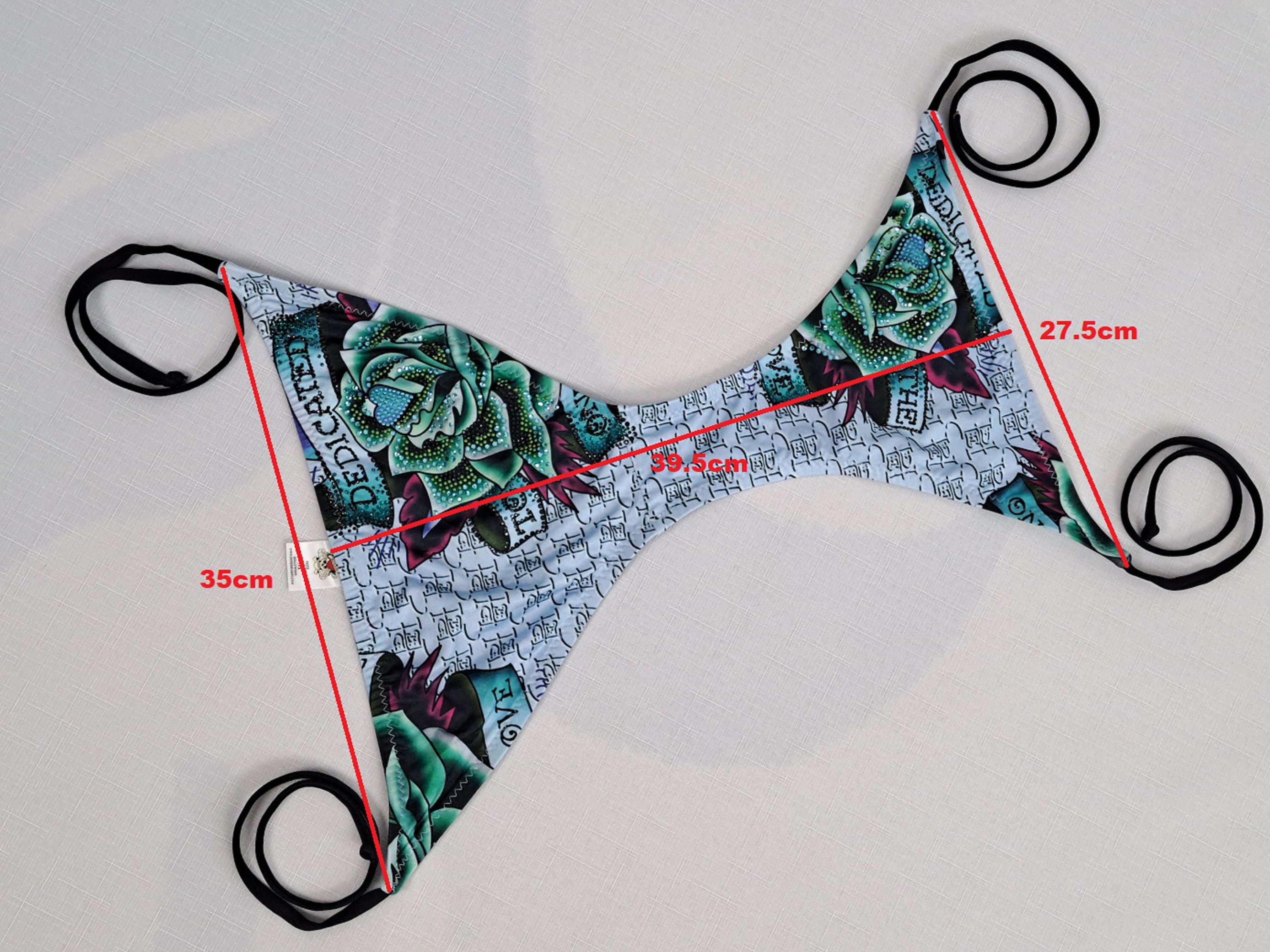 Christian Audigier × Ed Hardy Ed Hardy by Christian Audigier bikini bottom. Made in USA Size M / US 6-8 / IT 42-44 - 4 Thumbnail