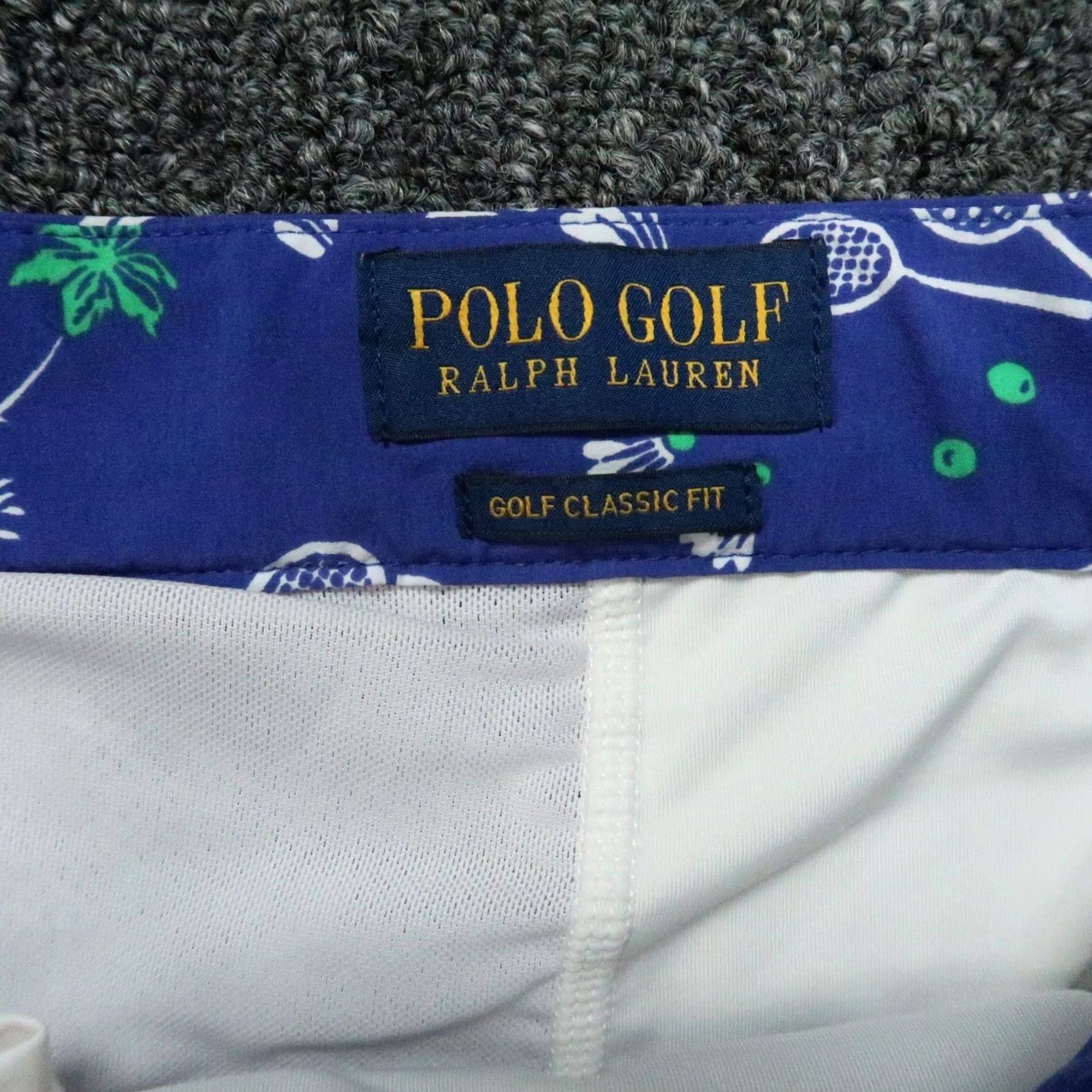 Ralph Lauren Polo Golf Ralph Lauren Shorts Men 38 Blue Classic Fit Nylon Spandex Size US M / EU 48-50 / 2 - 3 Thumbnail
