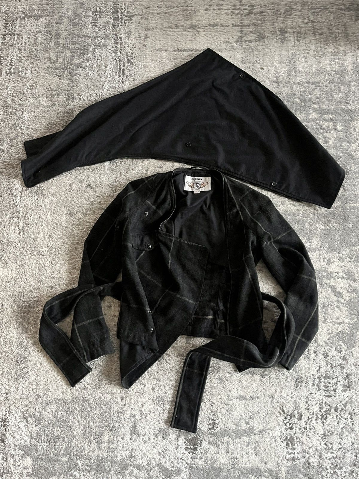 Diesel Vintage Y2K Japanese style transformer Diesel jacket Size XS / US 0-2 / IT 36-38 - 3 Thumbnail