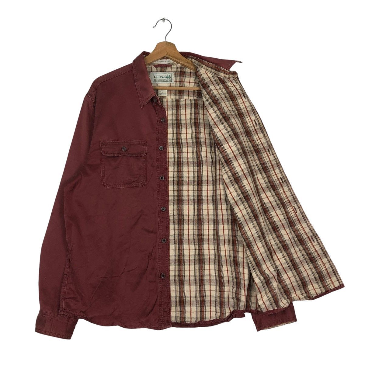 Japanese Brand 🔥VINTAGE CHORE WORK JACKET L.L.BEAN BLANKET DETROIT CANVAS Size US L / EU 52-54 / 3 - 13 Thumbnail