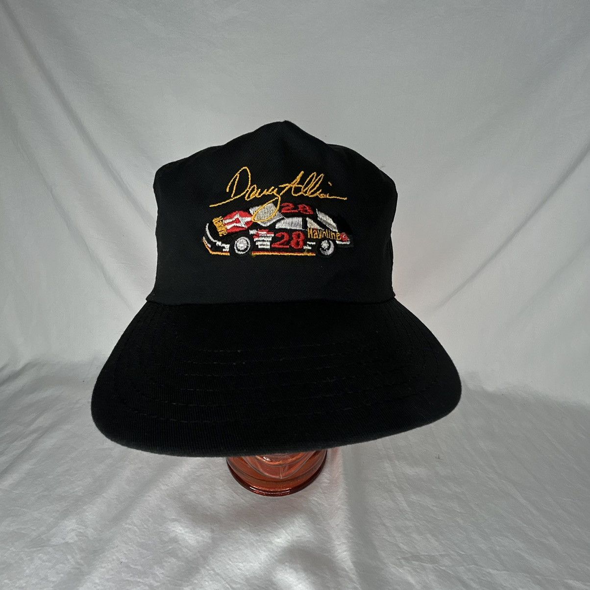 NFL Vtg 90’s Davey Allison #28 Havoline NASCAR snapback hat Size ONE SIZE - 1 Thumbnail