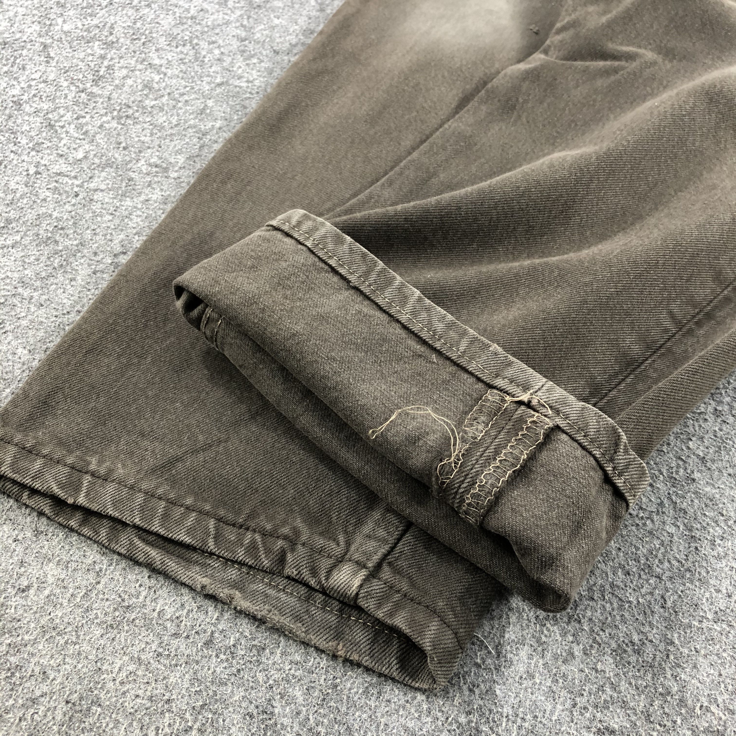 Levi's × Vintage Vintage 90s Faded Black Levis 501 Jeans-JM1493 Size US 35 - 7 Thumbnail