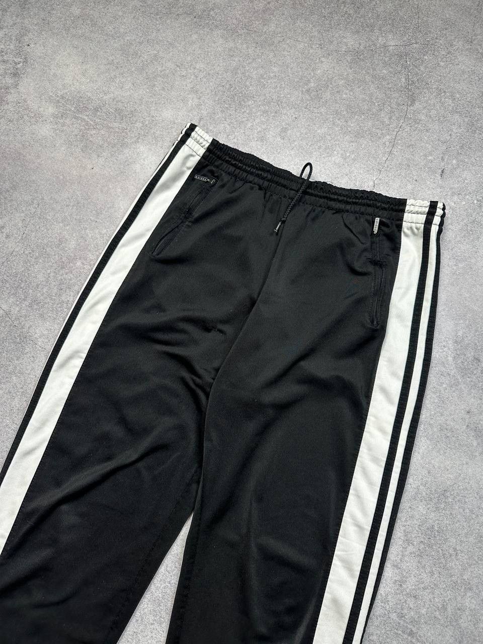 Adidas Vintage Adidas Snap Track Pants, Size S – Iconic 90s Size US 30 / EU 46 - 2 Thumbnail