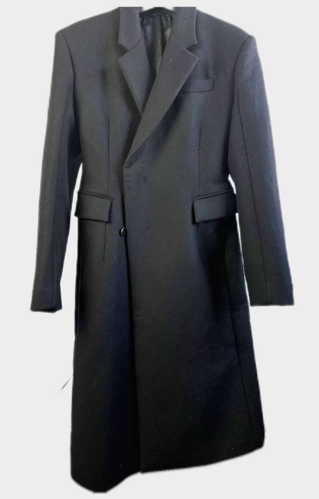 Prada Prada double - breasted virgin wool overcoat Size US M / EU 48-50 / 2 - 1 Thumbnail