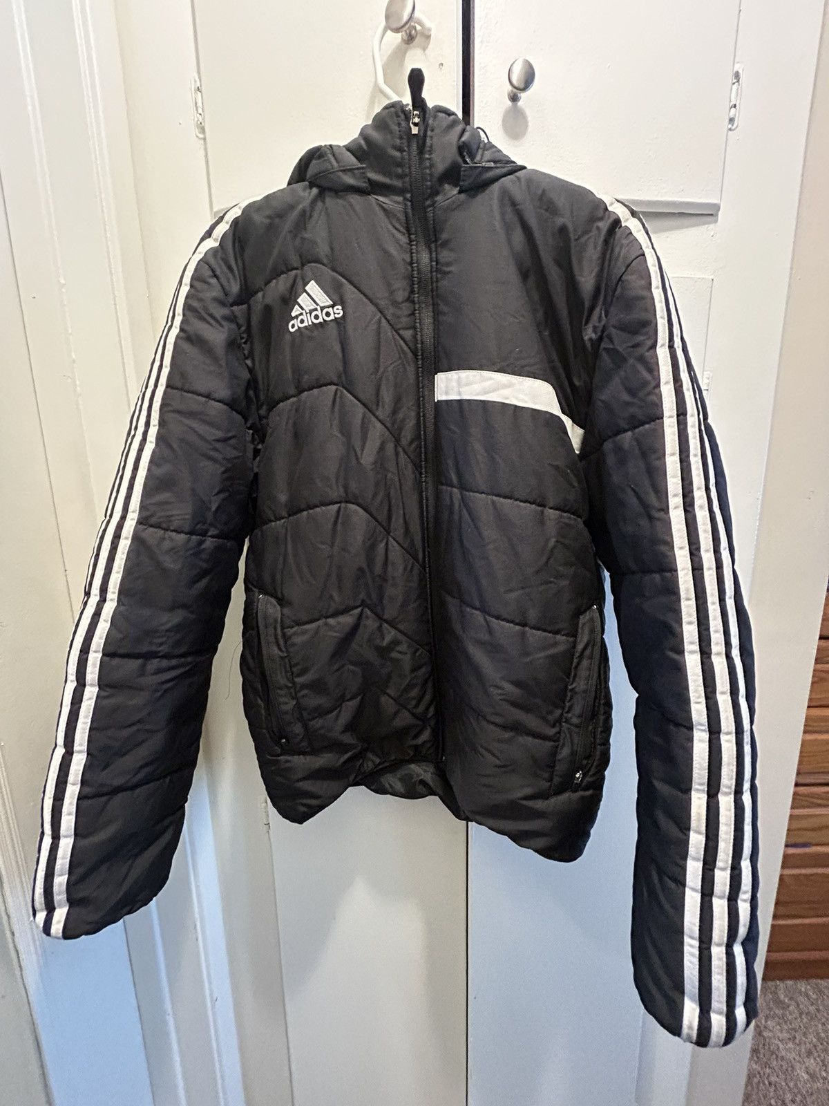 Adidas × Vintage Adidas Puffer Jacket Size US S / EU 44-46 / 1 - 1 Thumbnail