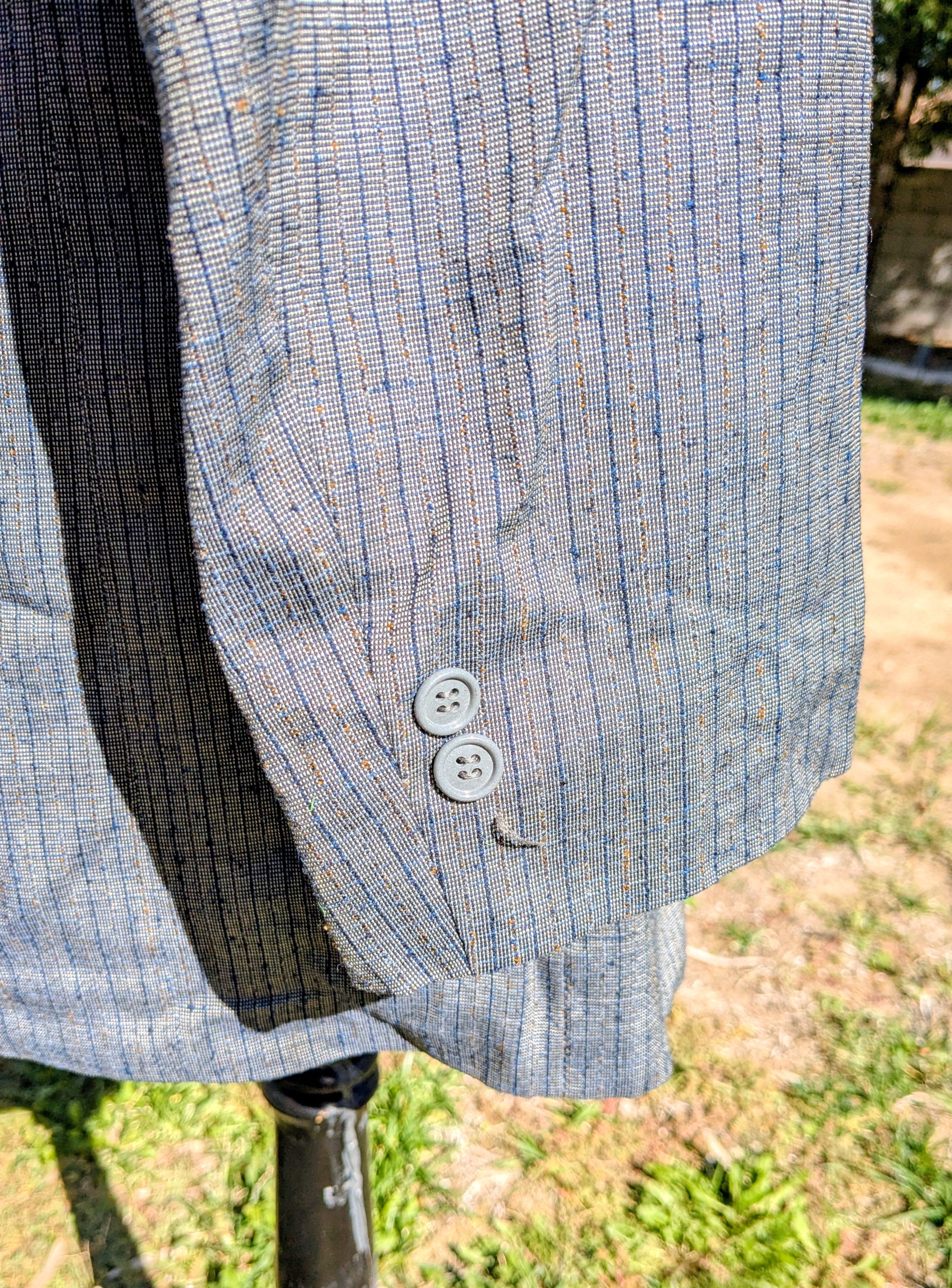 Other MISSING Cuff Button Double-Breasted 38S Mario Legna Coat Size 38S - 5 Thumbnail