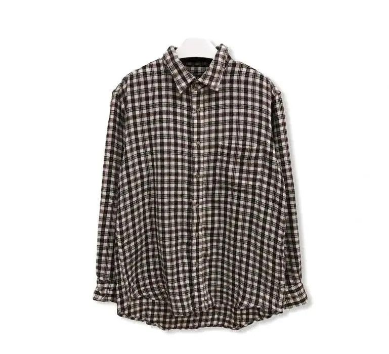 Vintage Vintage First Down Plaid Tartan Flannel Shirt 👕 Size US M / EU 48-50 / 2 - 1 Thumbnail