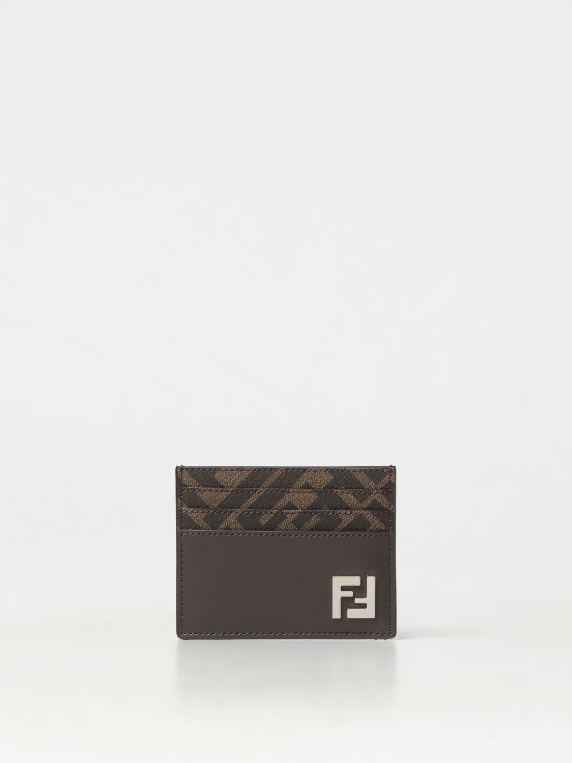 Fendi Fendi Wallet Men Brown Size ONE SIZE - 1 Thumbnail