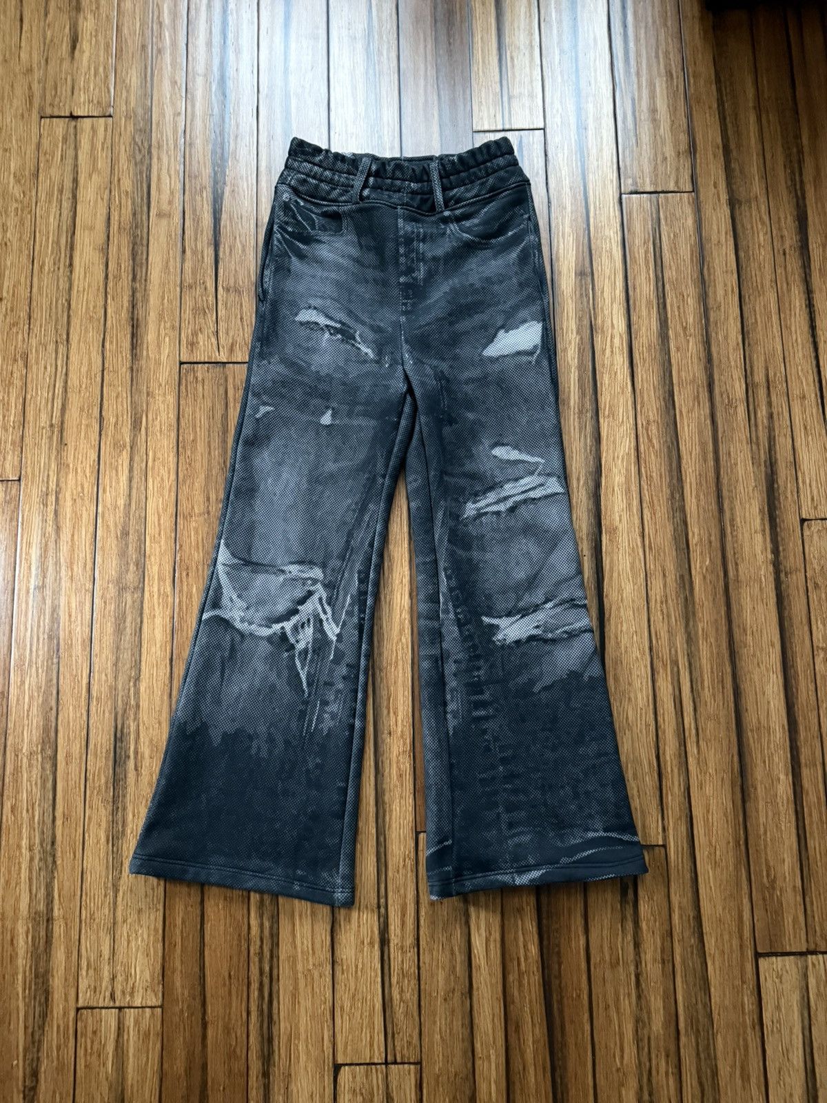 Other Anti System Denim Print Sweatpants Size US 34 / EU 50 - 1 Thumbnail