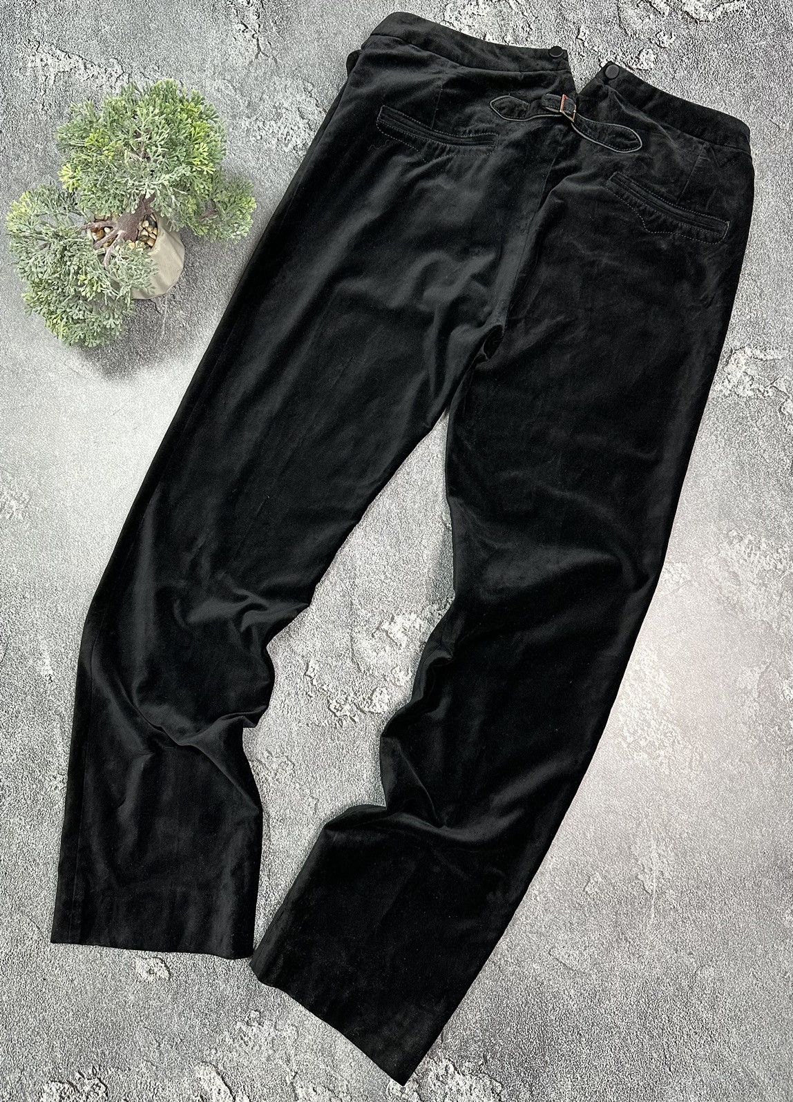 Joseph Joseph velvet pants Women’s Black Velour Luxury Size 28" / US 6 / IT 42 - 15 Thumbnail