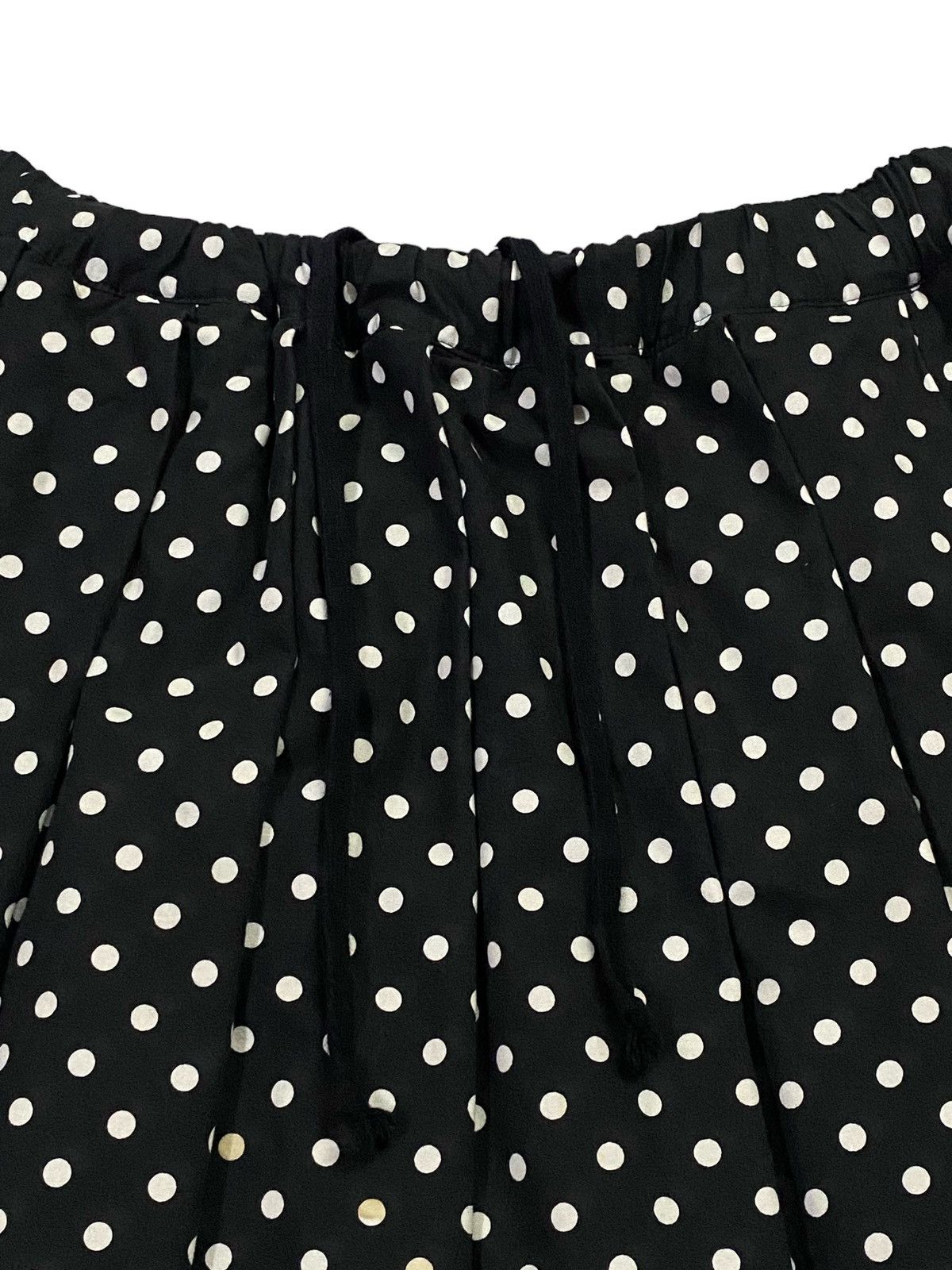 Comme des Garcons Black Black Comme Des Garçons AD2014 Polka Dot Midi Skirt Size 28" / US 6 / IT 42 - 14 Thumbnail