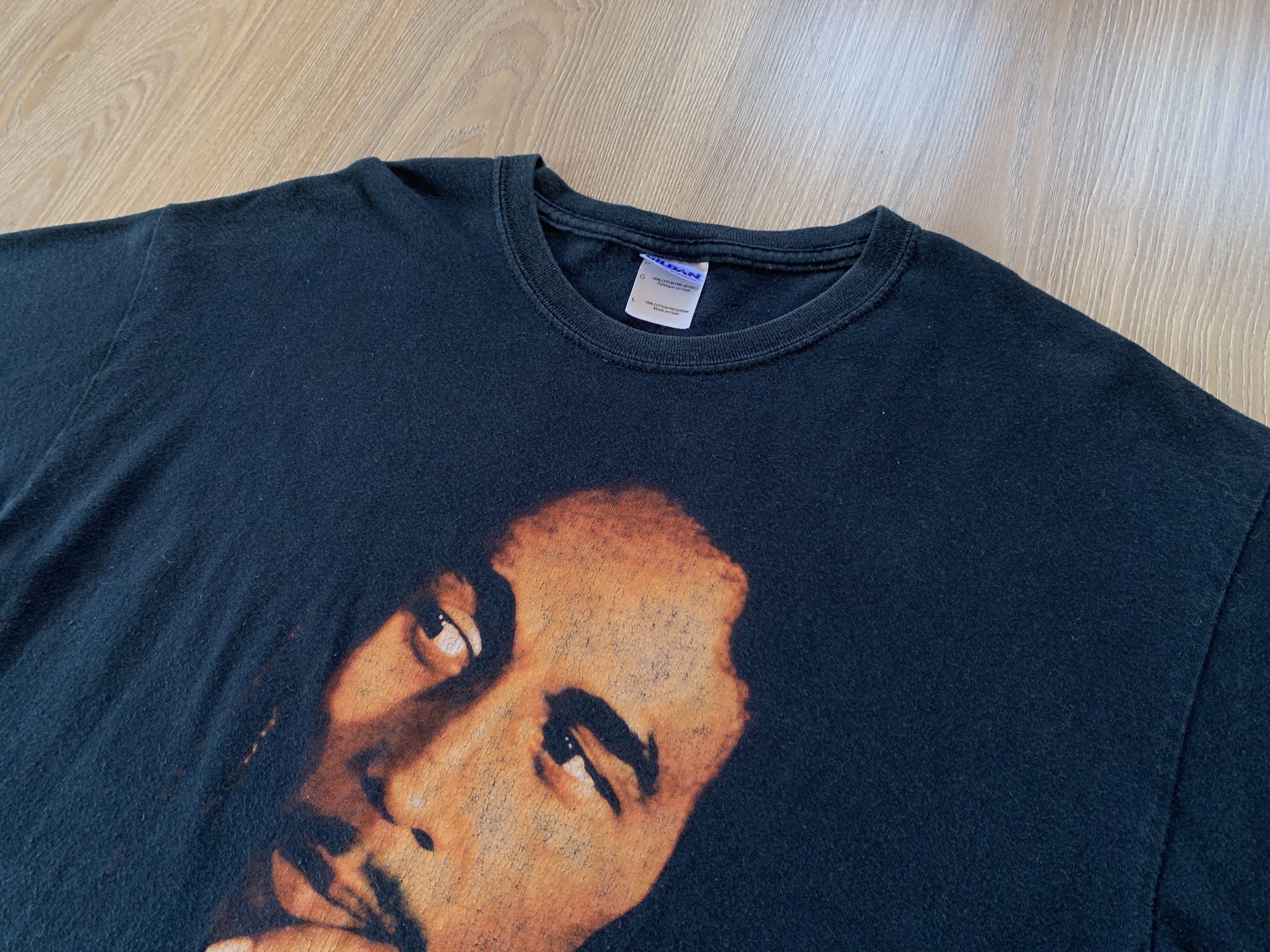 Bob Marley Gildan Vintage Bob Marley Natural Mystic T-Shirt Size US L / EU 52-54 / 3 - 4 Thumbnail