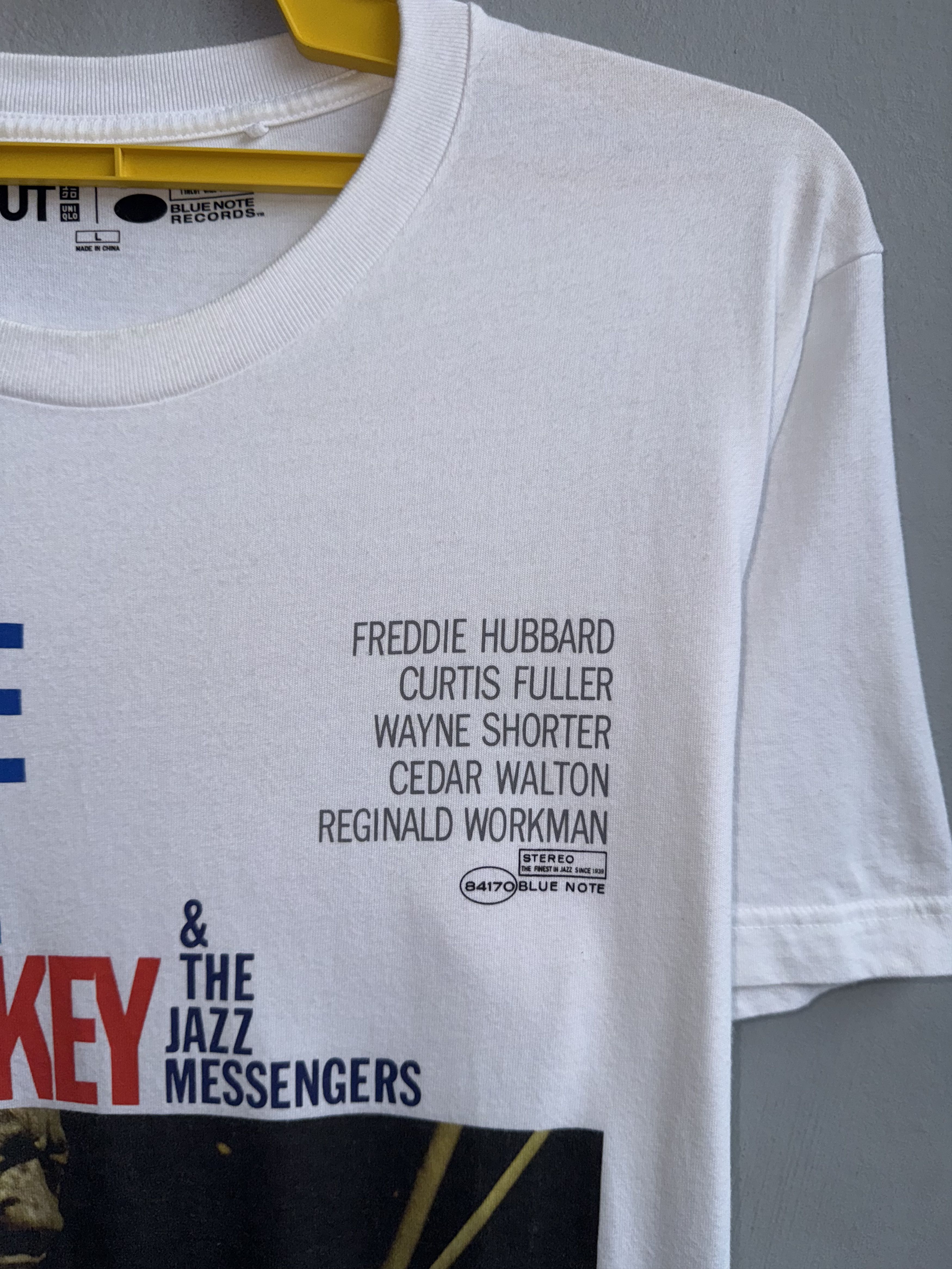 Uniqlo Blakey & Jazz Messengers Blue Note Records Uniqlo Shirt Size US L / EU 52-54 / 3 - 3 Thumbnail