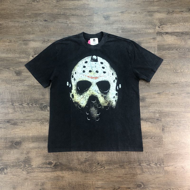 Vintage Masked Printed Vintage Oversized T Shirt Size US XL / EU 56 / 4 - 1 Thumbnail