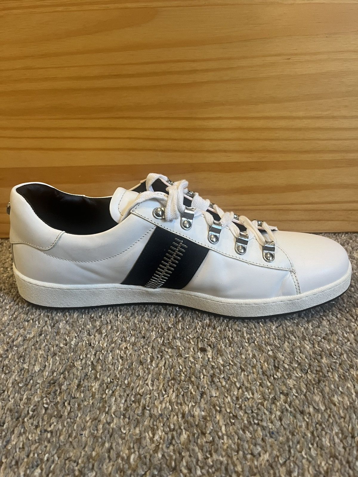 Balmain Balmain White Esther Sneakers Size US 11 / EU 44 - 7 Thumbnail