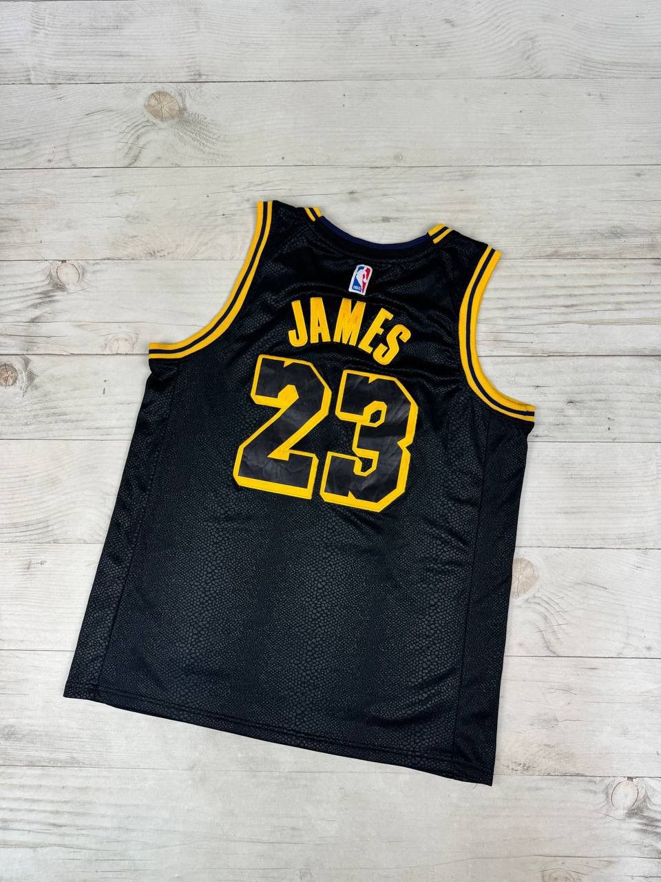 Nike Nike Lakers James #23 NBA Basketball Shirt Jersey Size US M / EU 48-50 / 2 - 2 Thumbnail