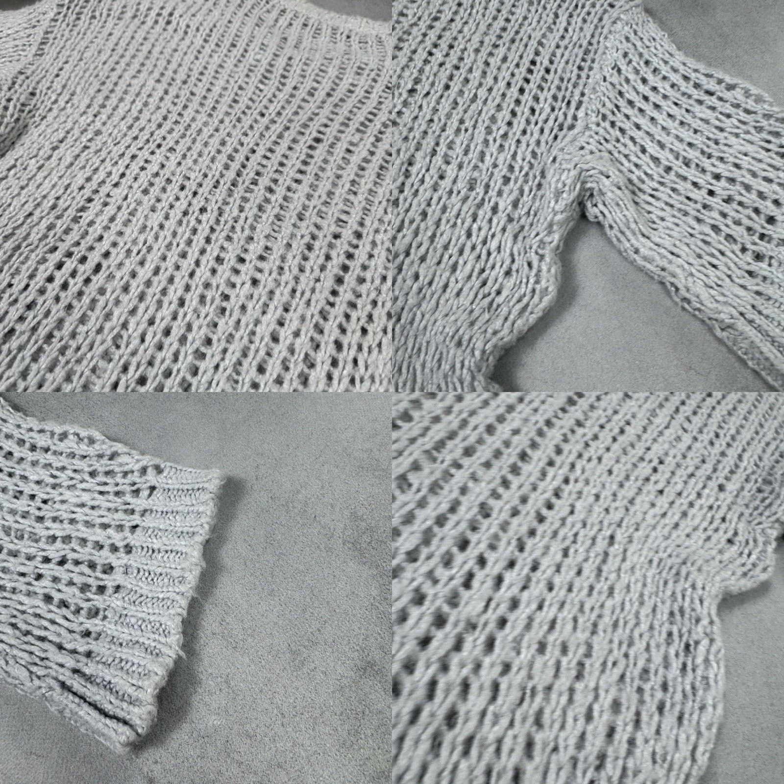Roberto Collina Roberto Collina Women Sweater Jumper Size M-L Grey Size L / US 10 / IT 46 - 21 Thumbnail