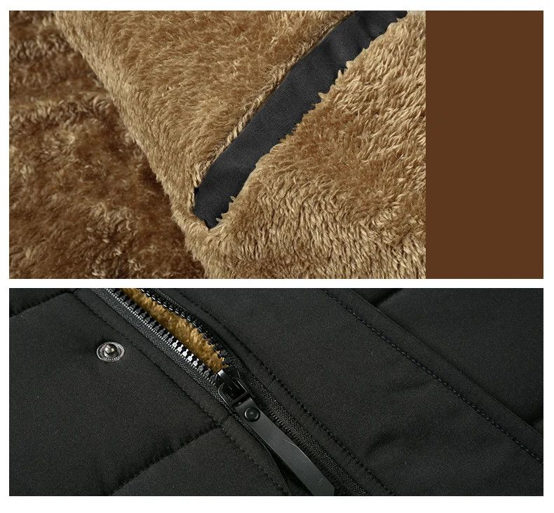 Japanese Brand Hooded Fur Collar Thick Fleece Jacket Size US M / EU 48-50 / 2 - 3 Thumbnail