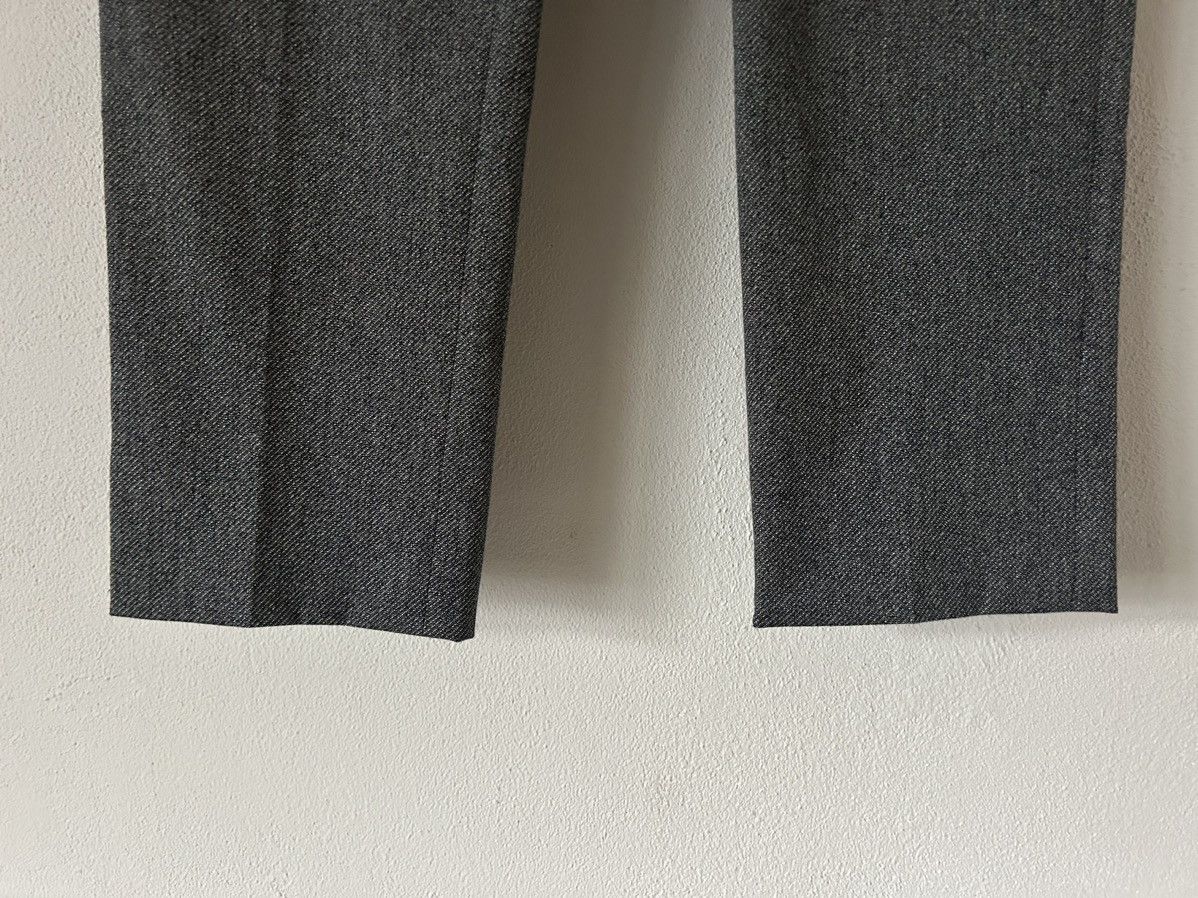 Maison Margiela Maison Martin Margiela Herringbone Wool-Blend Trousers Size US 32 / EU 48 - 4 Thumbnail