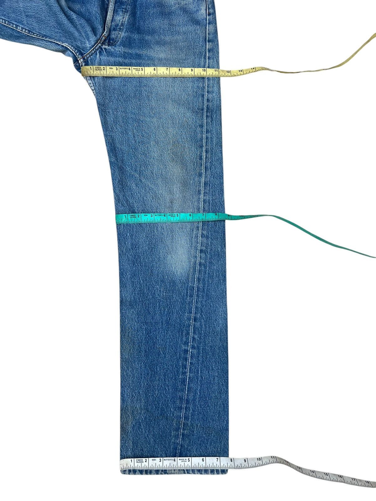 Levi's Vintage 80s Levi’s 501 Made in USA Dirty Mud Denim Jeans Size US 30 / EU 46 - 5 Thumbnail