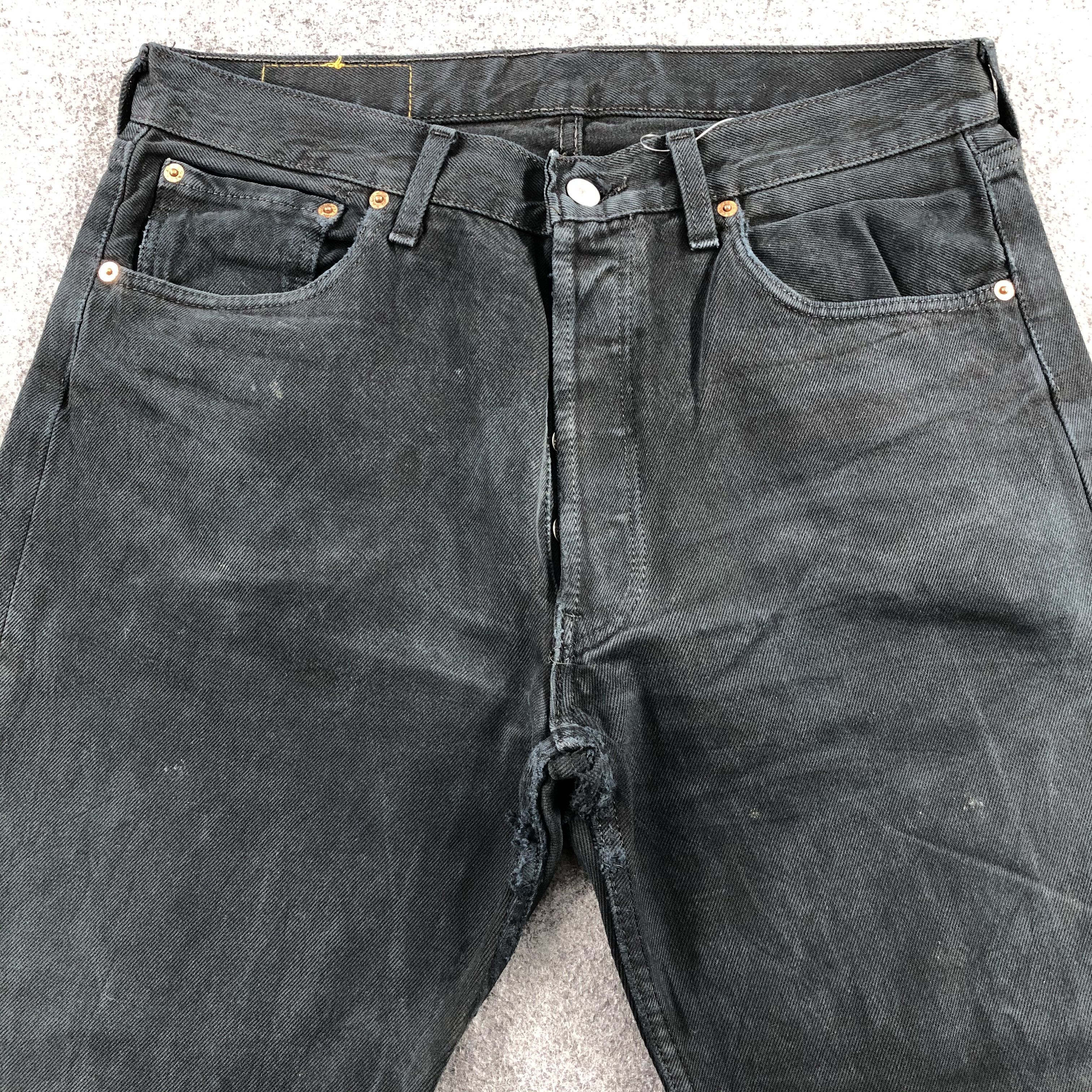 Levi's 90s Vintage Levis 501 Earth Tone Jeans-J1447 Size US 33 - 3 Thumbnail