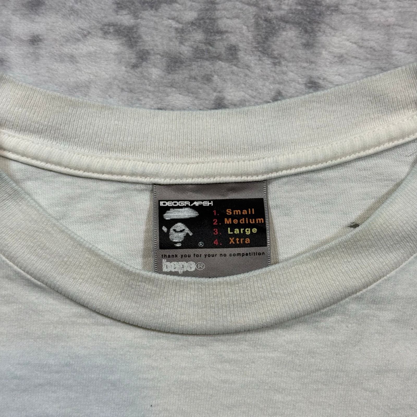 Bape × Nigo Authentic Bape 2000's Bubble Logo Tee L Size US L / EU 52-54 / 3 - 3 Thumbnail