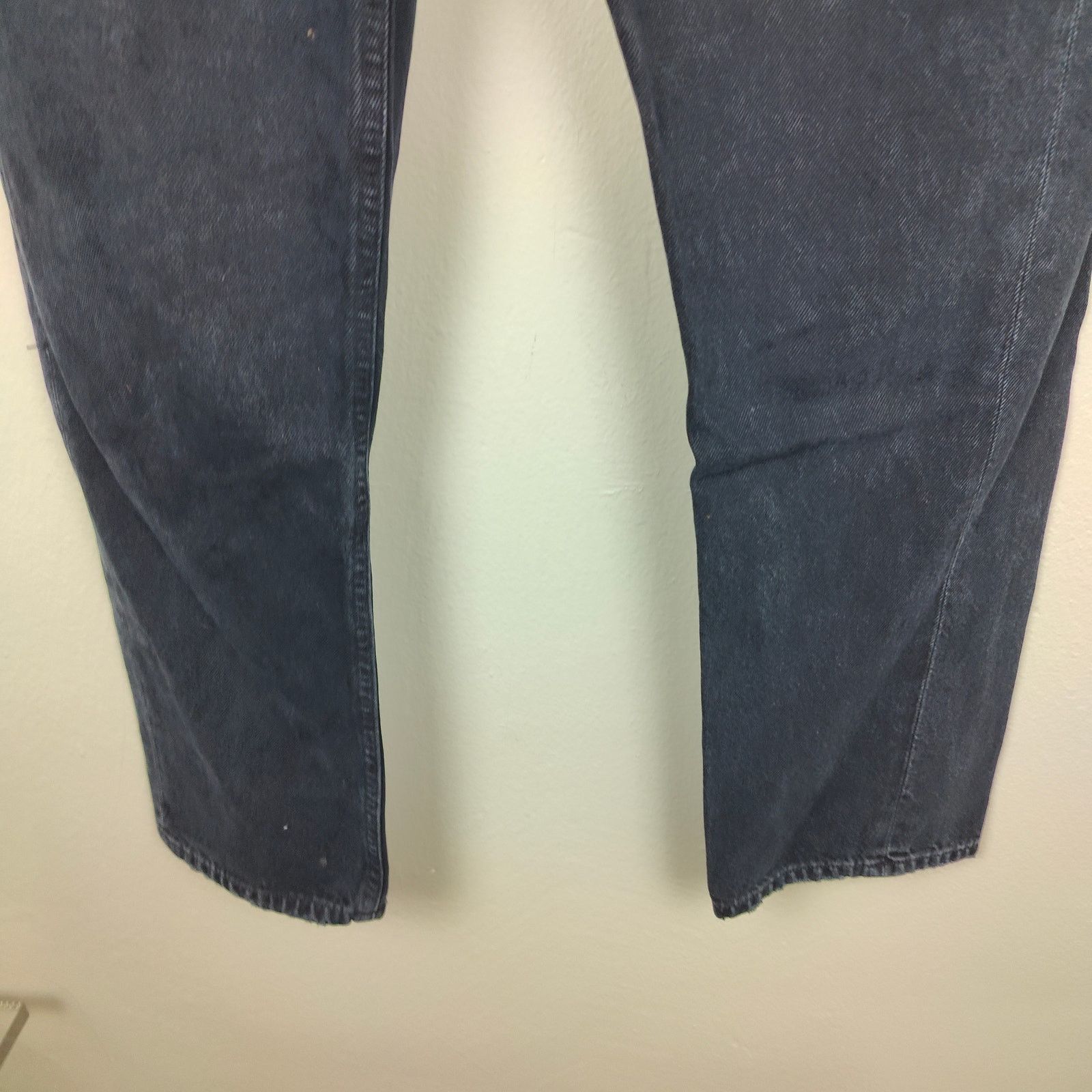 Agolde Agolde Riley High Rise Straight Crop Jeans Womens 29 Black Size 29" - 4 Thumbnail