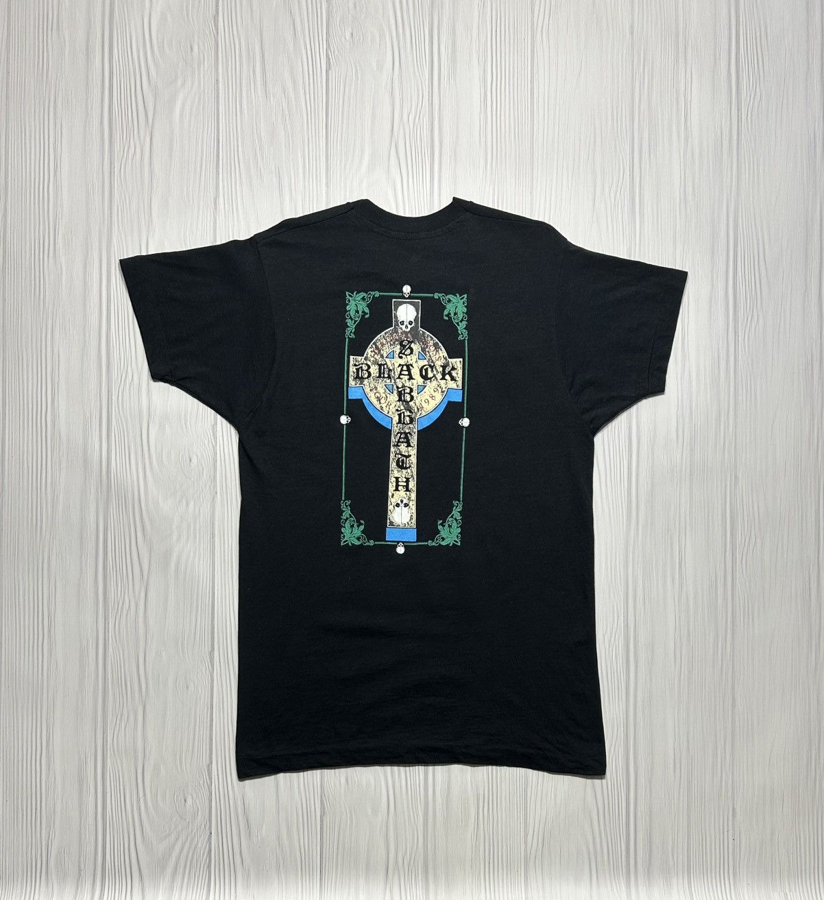 Band Tees Black Sabbath Ozzy Osbourne Headless Cross Tour 1989 T-Shirt Size US XL / EU 56 / 4 - 2 Thumbnail