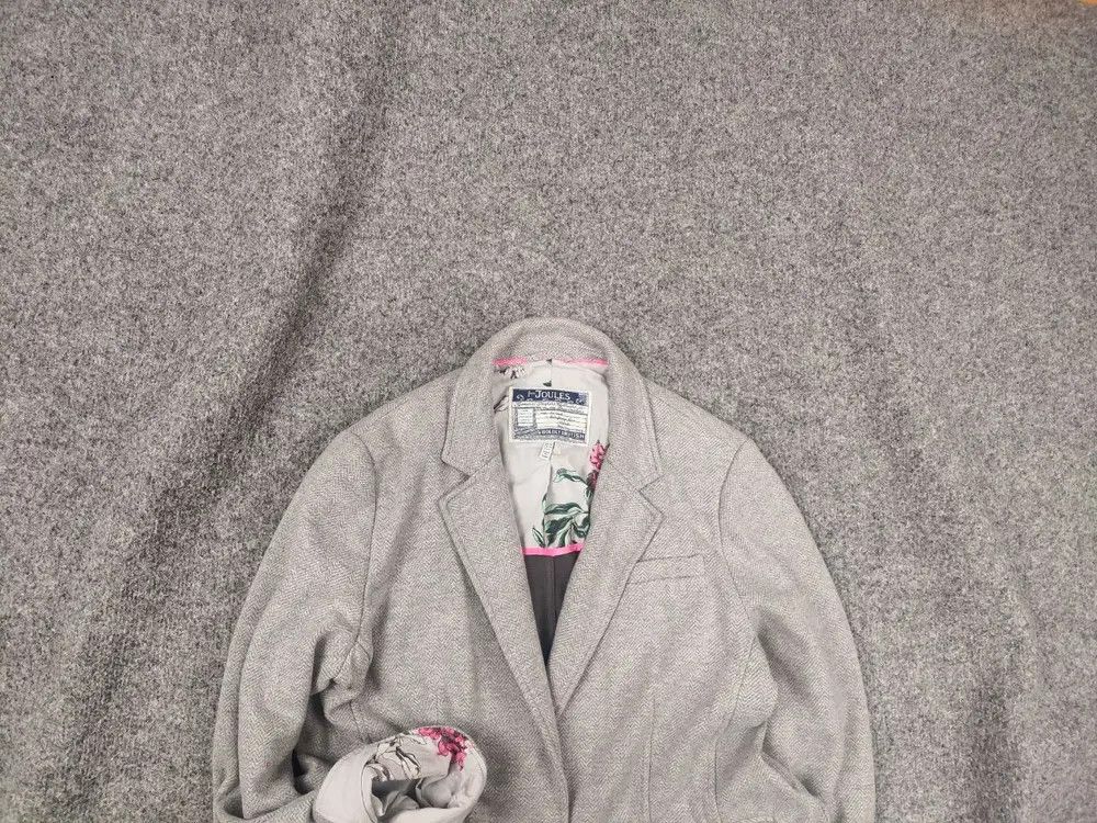 Vintage Joules Boldly british olivia Henford Combined Blazer Jacket Size L / US 10 / IT 46 - 1 Thumbnail