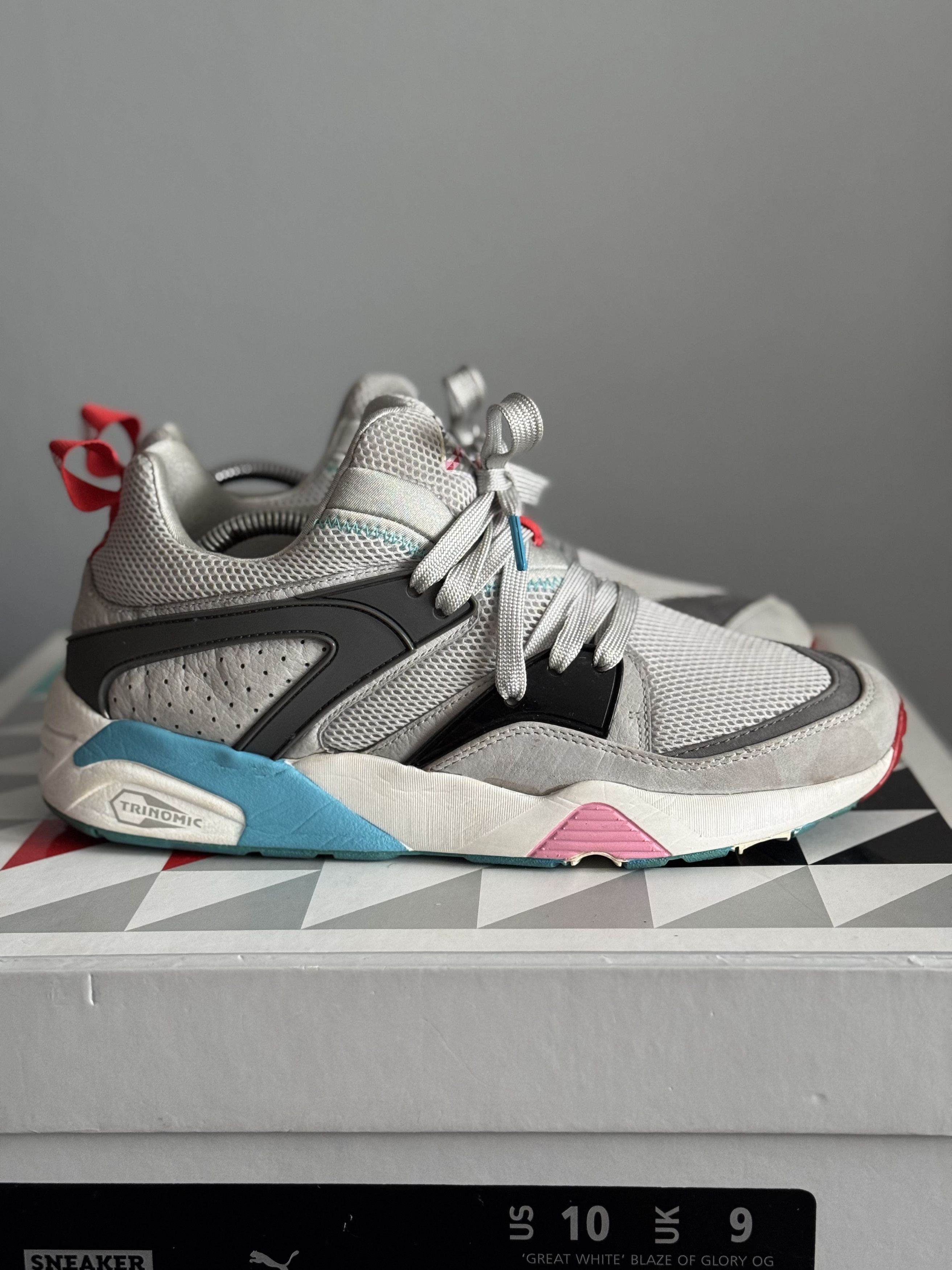 Puma Sneaker Freaker x Puma Blaze of Glory Great White Grey kith Size US 10 / EU 43 - 3 Thumbnail