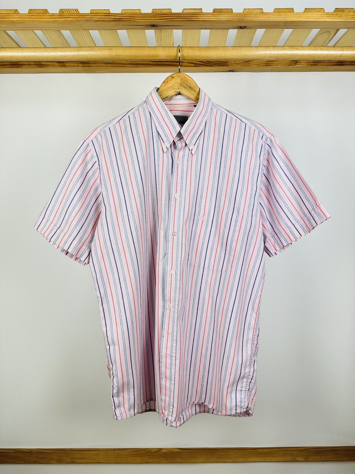 Christian Dior Monsieur Vintage 90’s Christian DIOR Monsieur Short Sleeve Shirt Size US M / EU 48-50 / 2 - 1 Thumbnail