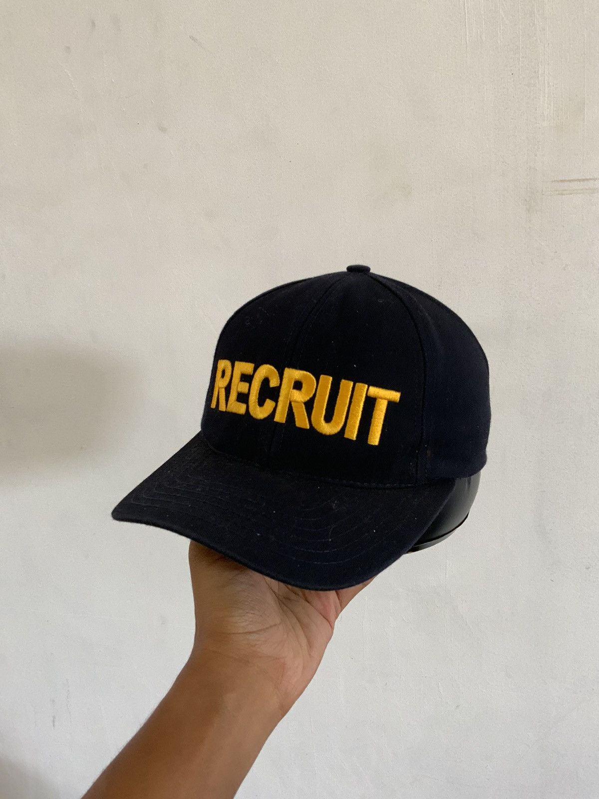Vintage Recruit Graffiti USA Made Hat Size ONE SIZE - 2 Thumbnail