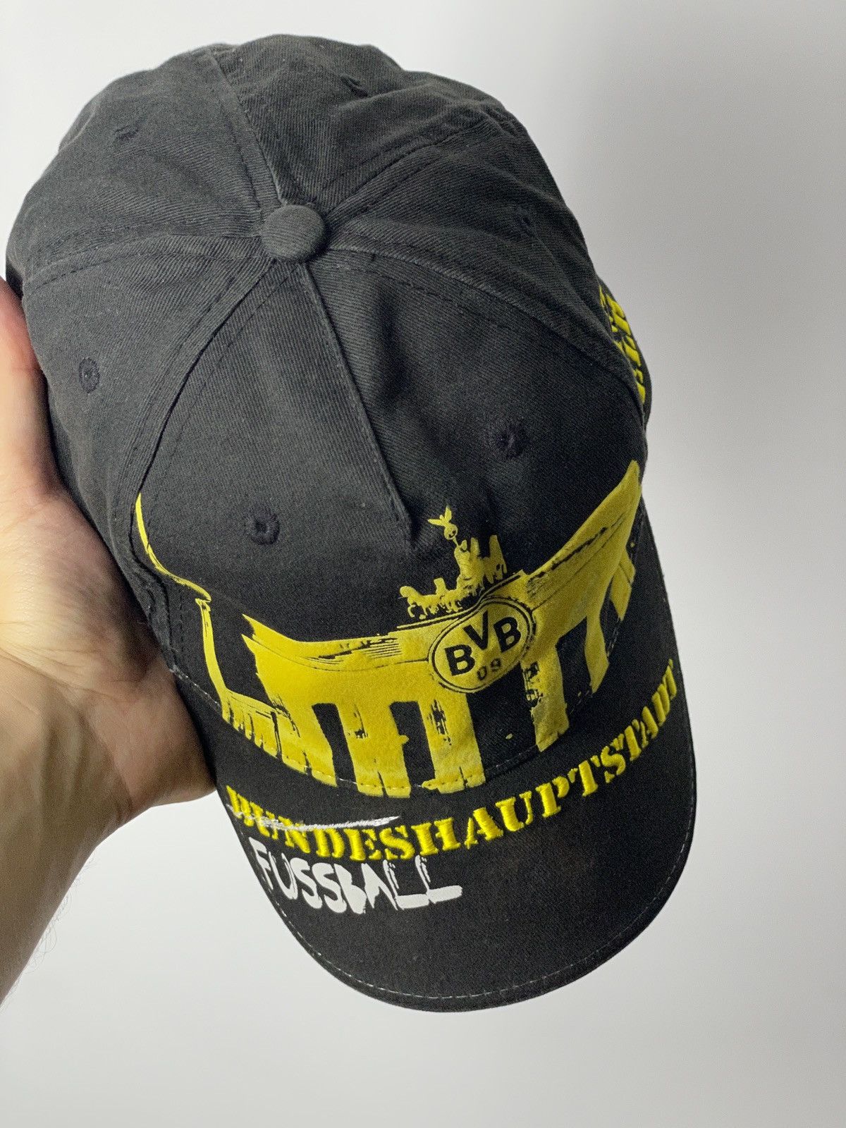 Other Vintage Faded BVB Big logo Embroidered Dortmund Cap Size ONE SIZE - 11 Thumbnail