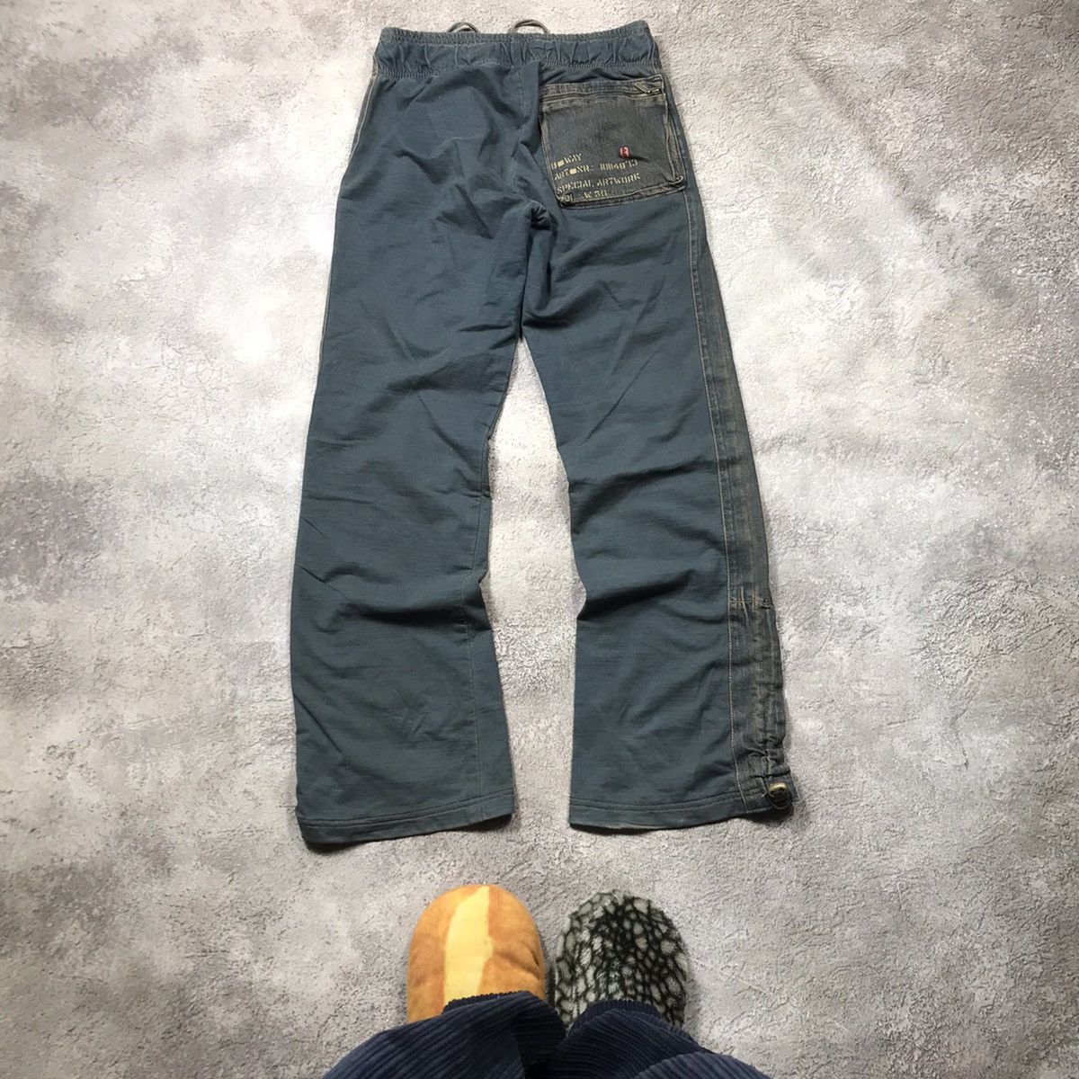 Vintage Vintage Y2K Baggy Cargo Pants Distressed Tactical Streetwear Size 26" / US 2 / IT 38 - 3 Thumbnail