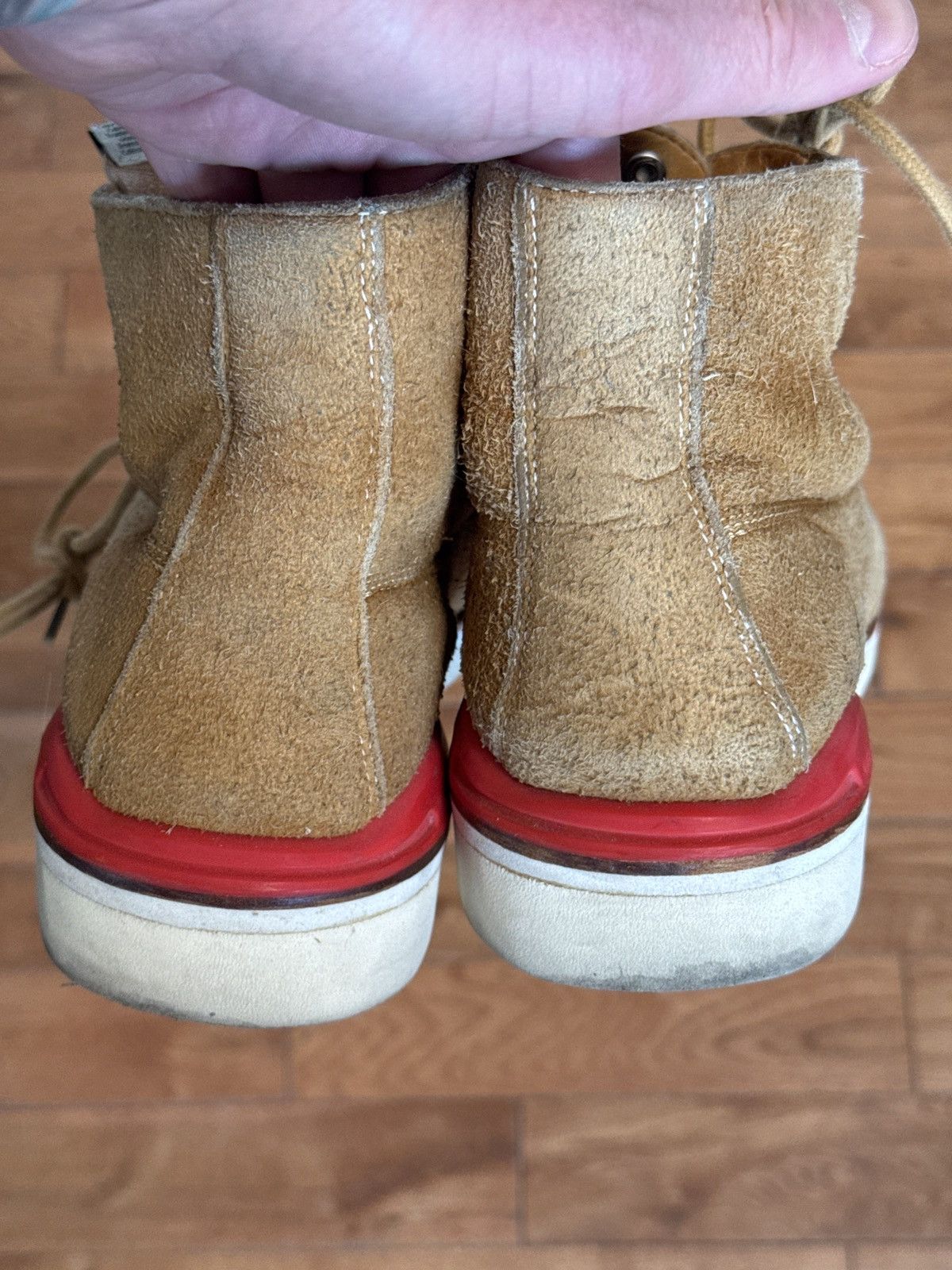 Visvim Virgil Boots in tan suede Size US 11 / EU 44 - 4 Thumbnail