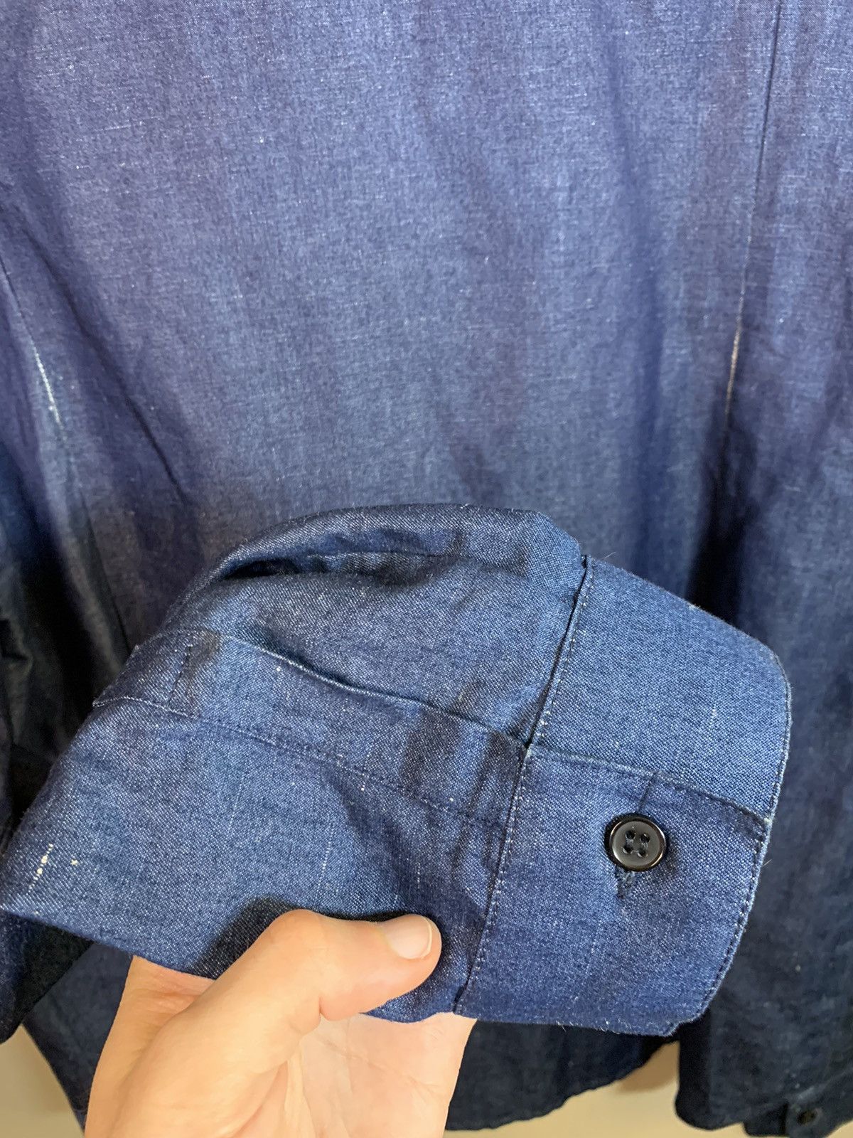 Designer × JW Anderson *RARE* J.W. Anderson Tool Lapel Paneled Runway Button Shirt Size US L / EU 52-54 / 3 - 5 Thumbnail