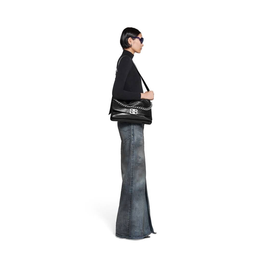 Balenciaga oc11z1025 Maxi Skirt in Blue Size 27" / US 4 / IT 40 - 3 Thumbnail