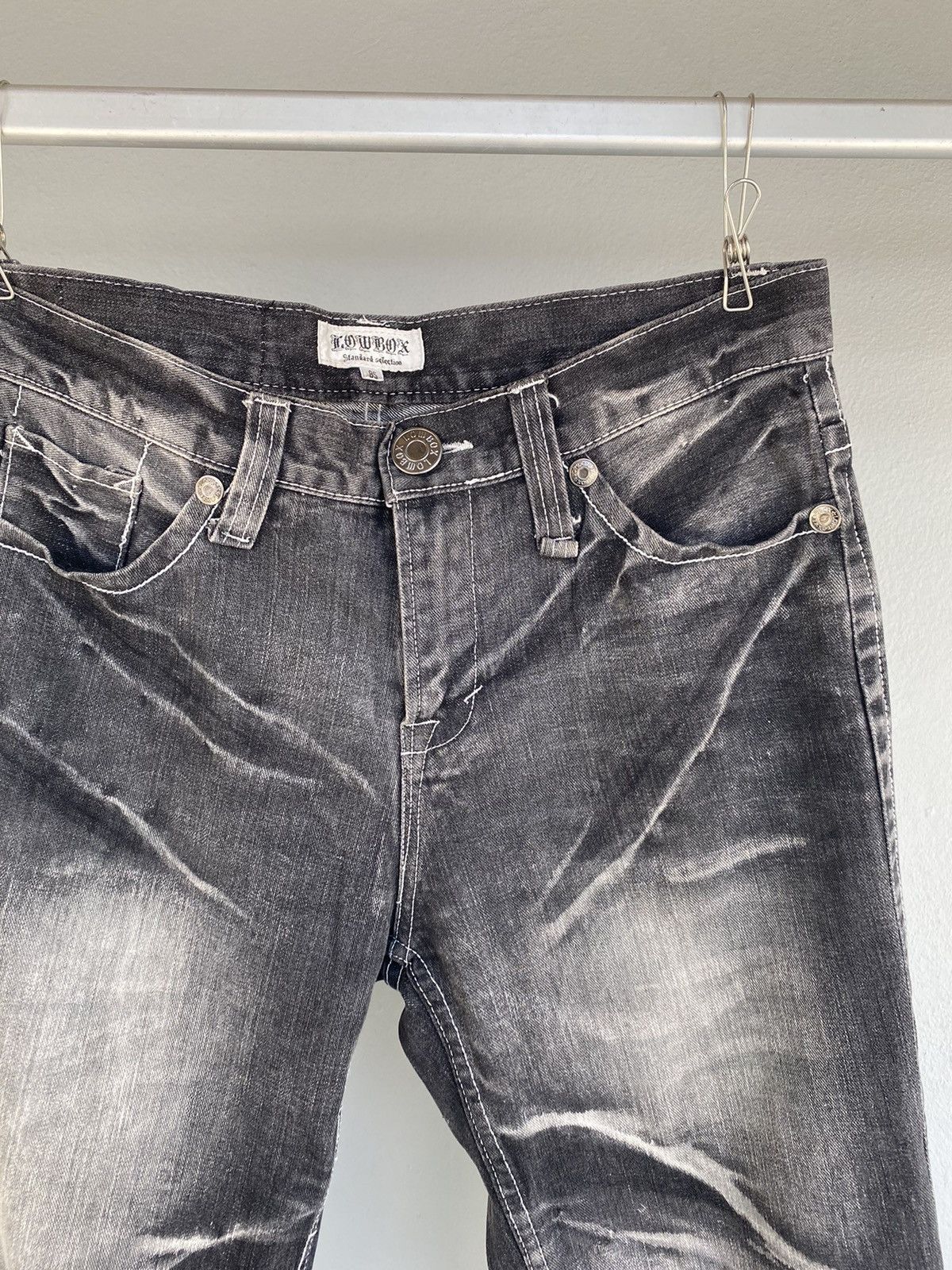 20471120 × 5351 POUR LES HOMMES × LOWBOX Lowbox jeans Size US 34 / EU 50 - 2 Thumbnail