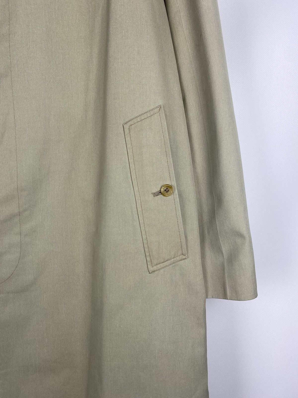 Burberry Burberrys vintage nova check lined men’s trench coat jacket Size US XXL / EU 58 / 5 - 9 Thumbnail