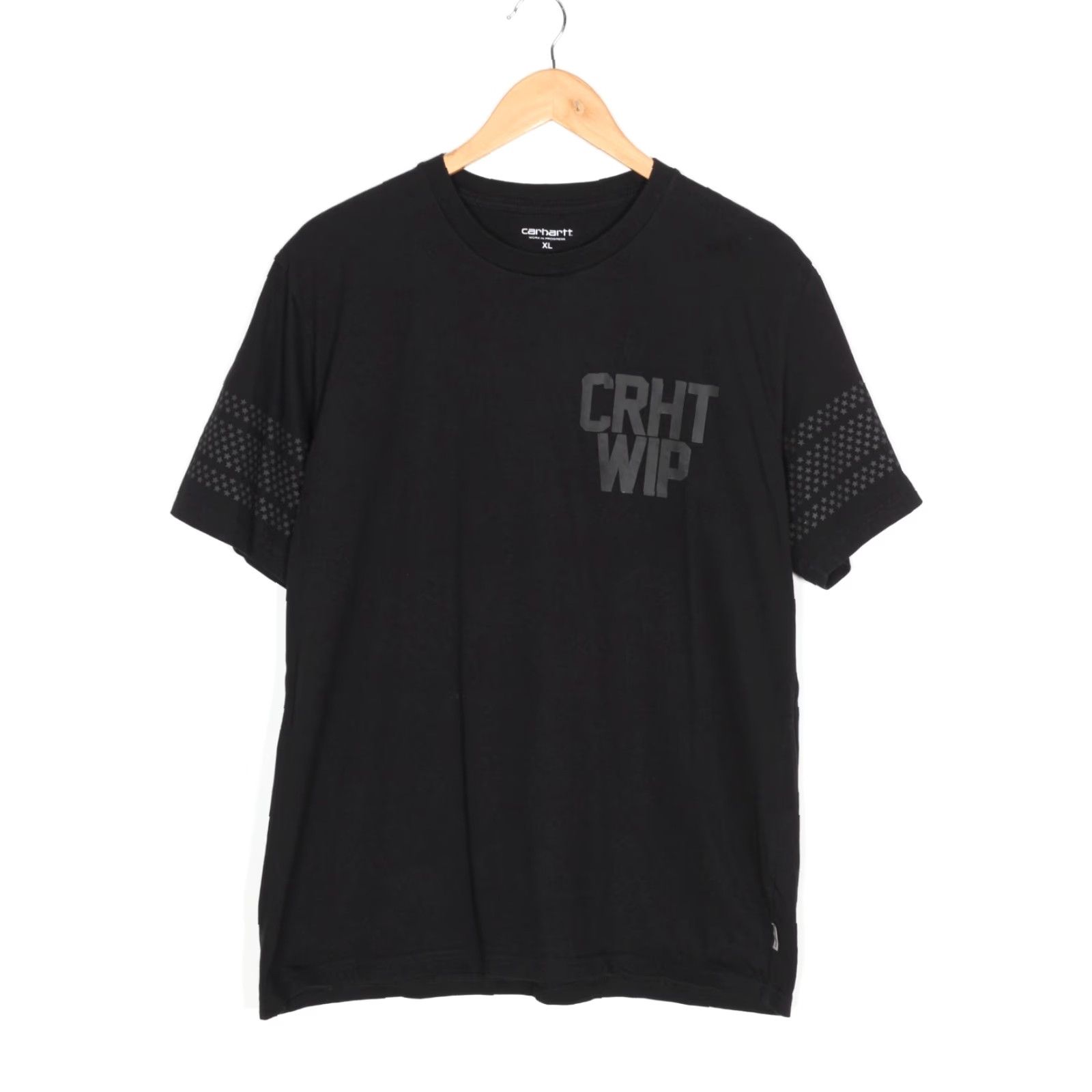 Carhartt Wip Carhartt WIP Brooklyn T-Shirt Men XL Short Sleeve Crew Neck VR3403 Black Logo Graphic Print Shirt Mens XL Black Size US XL / EU 56 / 4 - 2 Thumbnail