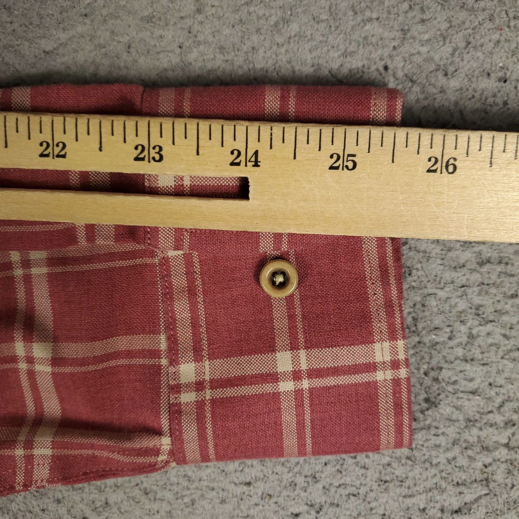 UNTUCKit UNTUCKit Mens Shirt Size Large Red Plaid Slim Fit Button Up Long Sleeve Size US L / EU 52-54 / 3 - 6 Thumbnail